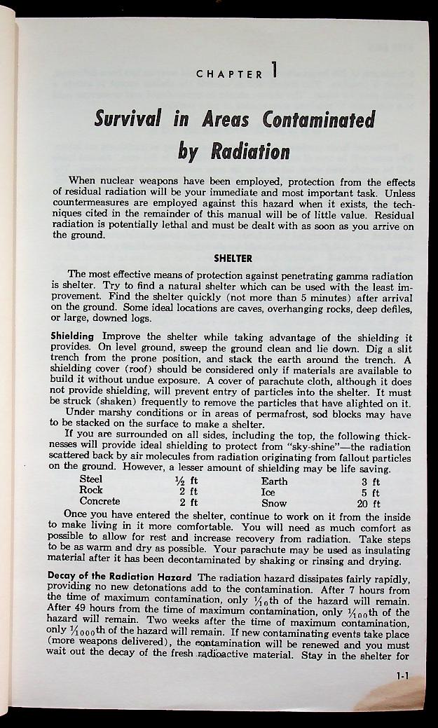 AIR FORCE MANUAL Search and Rescue SURVIVAL (คู่มือกองทัพอากาศ ค้นหาและกู้ภัย การเอาตัวรอด)