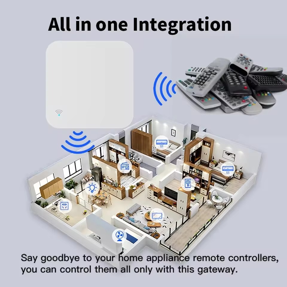Smart IR และเป็น Gateway เกตเวย์เชื่อมต่อ Zigbee/Bluetooth ได้ในตัวเดียวกัน