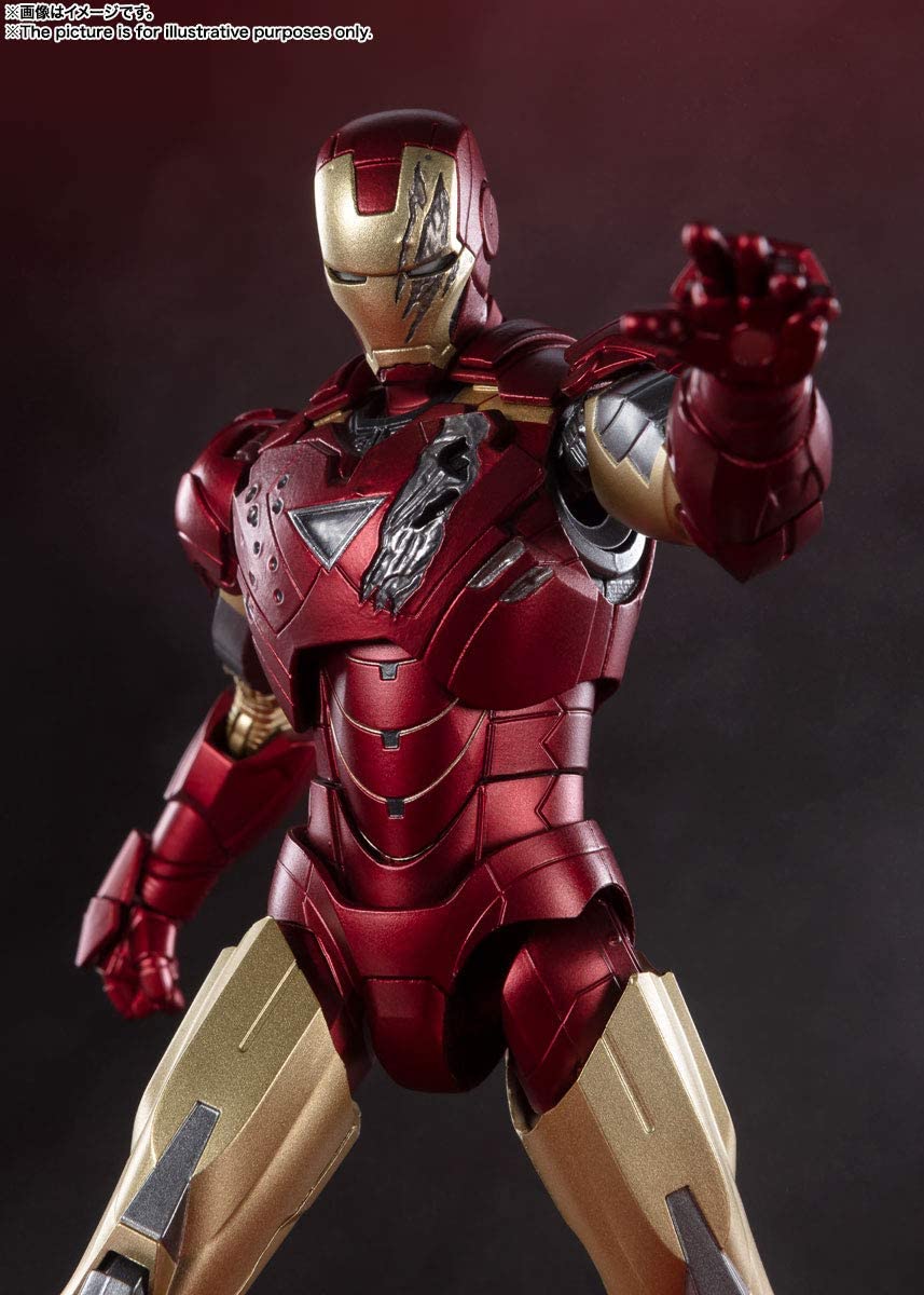 **MTS Toys**S.H.Figuarts Marvel Avengers : Iron Man Mark VI [Battle Damage Edition]