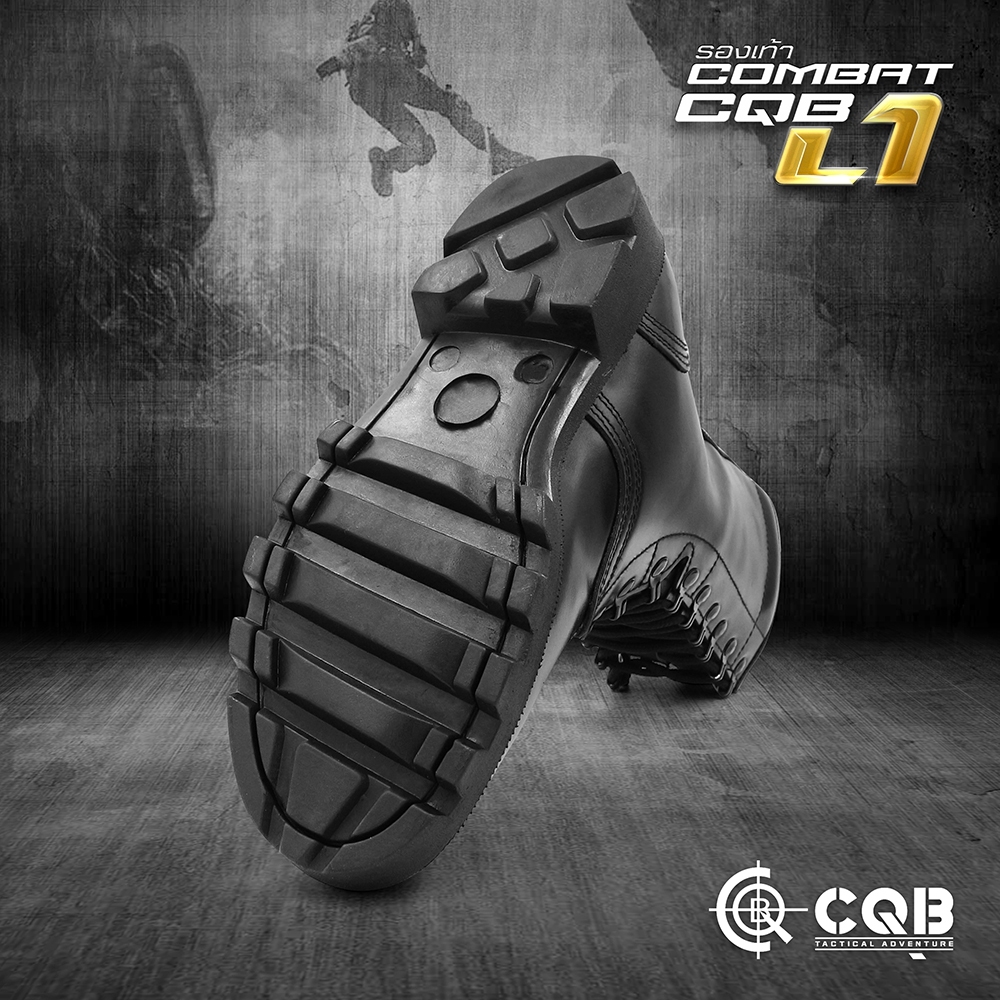 🇹🇭 467 ไทยแลนด์ แทคติคอล รองเท้า Combat CQB รุ่น L1ดำ
