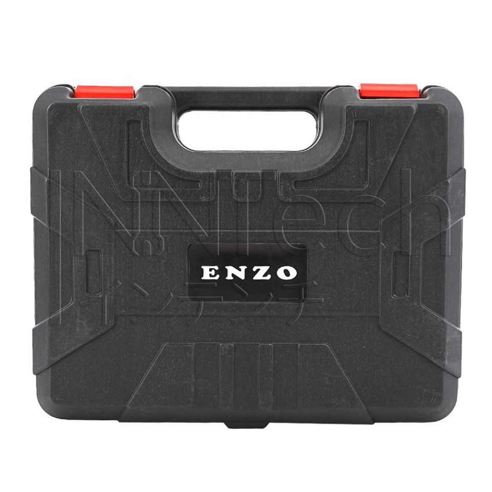 รหัสสินค้า 156 สว่านไร้สาย ENZO 48V รุ่นแบตเตอรี่ 2 ก้อน สำหรับเจาะปูน ไม้ เหล็ก ปรับสปีดได้ พร้อมแท่นชาร์จแบต สายอ่อน ดอกสว่าน และอุปกรณ์ครบชุด มากถึง 25 ชิ้น!