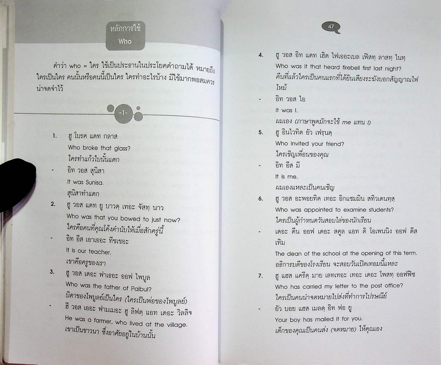 เอาตัวรอดเมื่อคุยกับฝรั่ง ENGLISH CONVERSATION สนทนาภาษาอังกฤษ ฉบับมีคำอ่าน