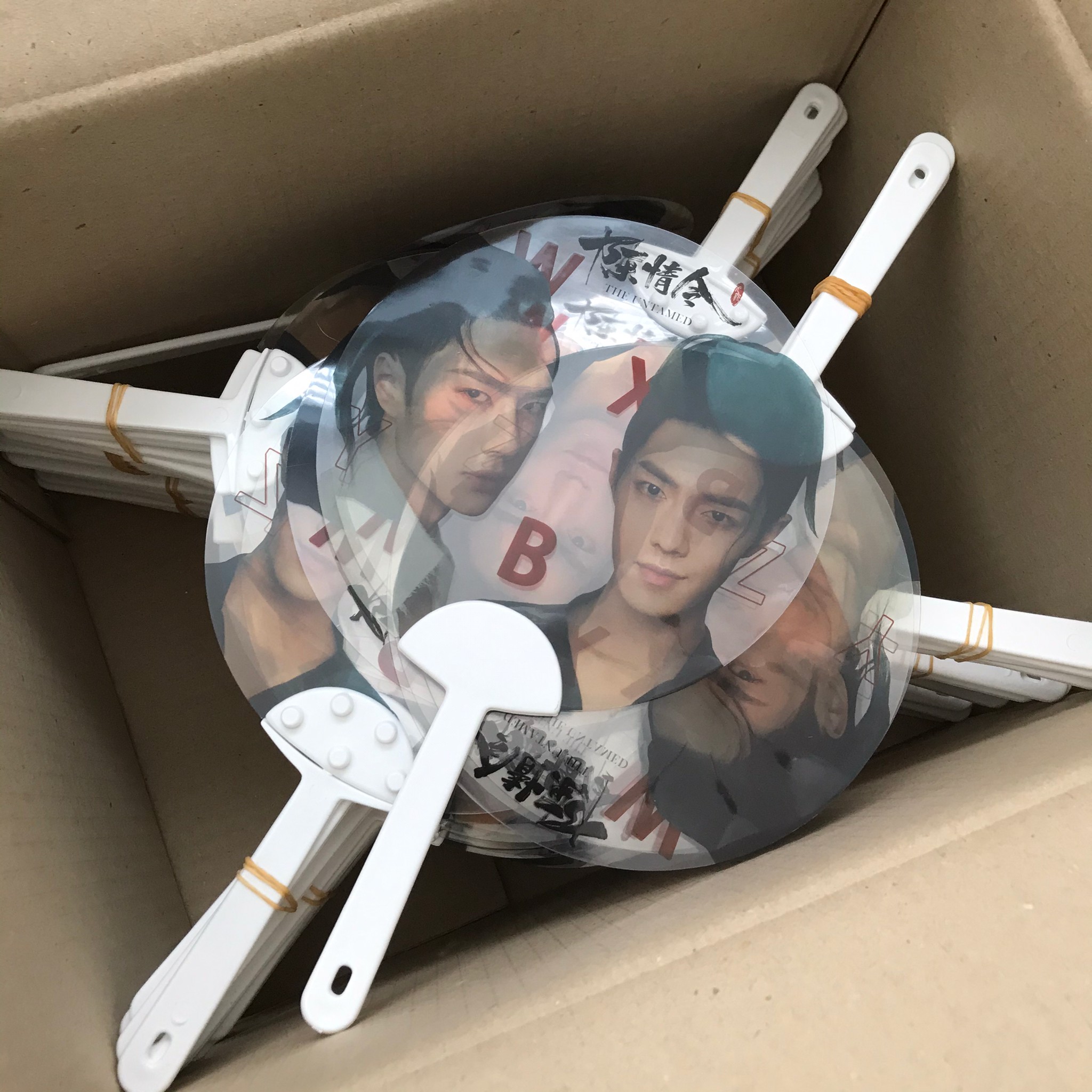 ทำพัดใส พัดใส พัดใสวงกลม