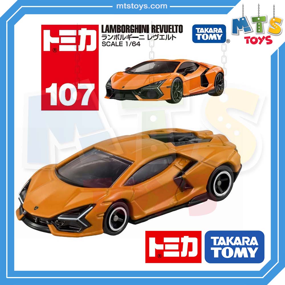 **MTS Toys**Takara Tomy : Tomica no.107 Lamborghini Revuelto [Orange]