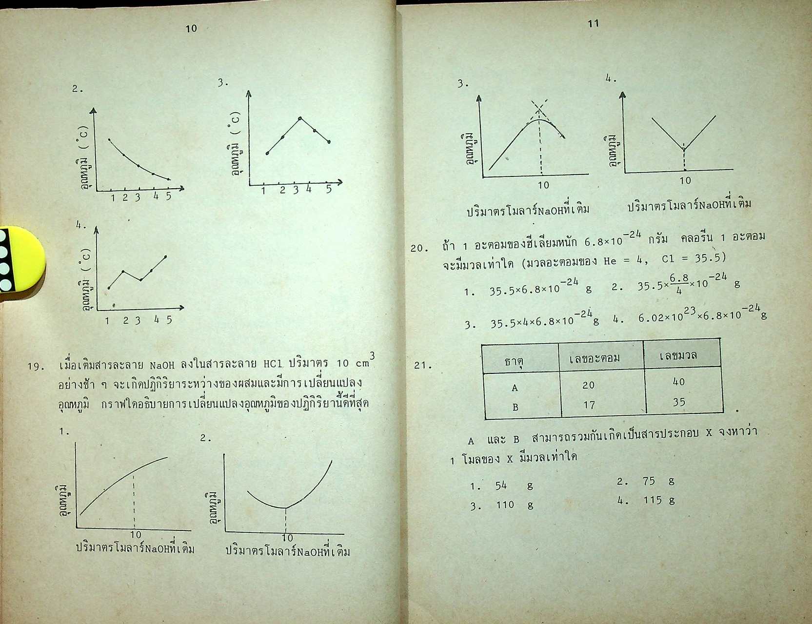 เทคนิคทำโจทย์ข้อสอบ เคมีเอนทรานซ์ ม.4-5-6 1000 Multiple Choice Chemistry