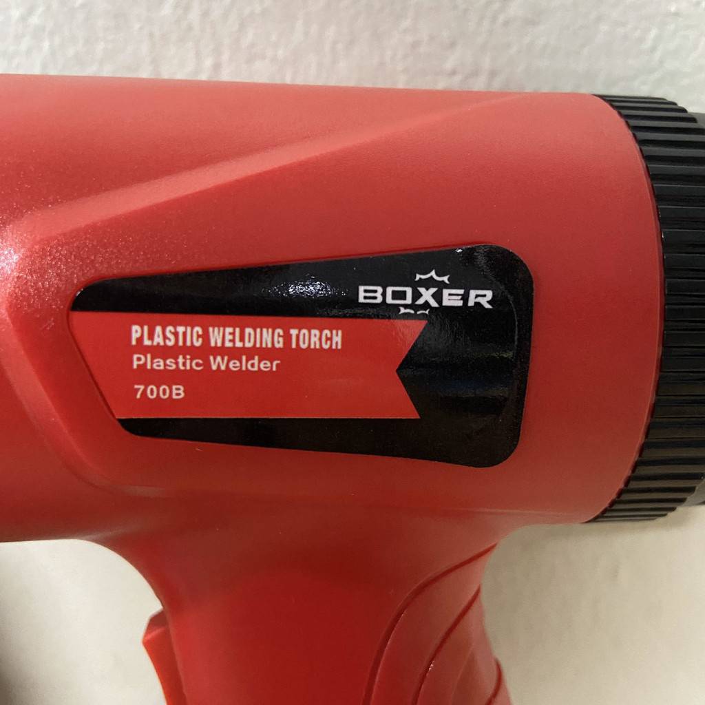 รหัสสินค้า 176 เป่าลมร้อน เครื่องเชื่อมท่อPE ปืนเชื่อมพลาสติกพีวีซี PVC BOXER / ปืนเป่าลมร้อน 700วัตต์