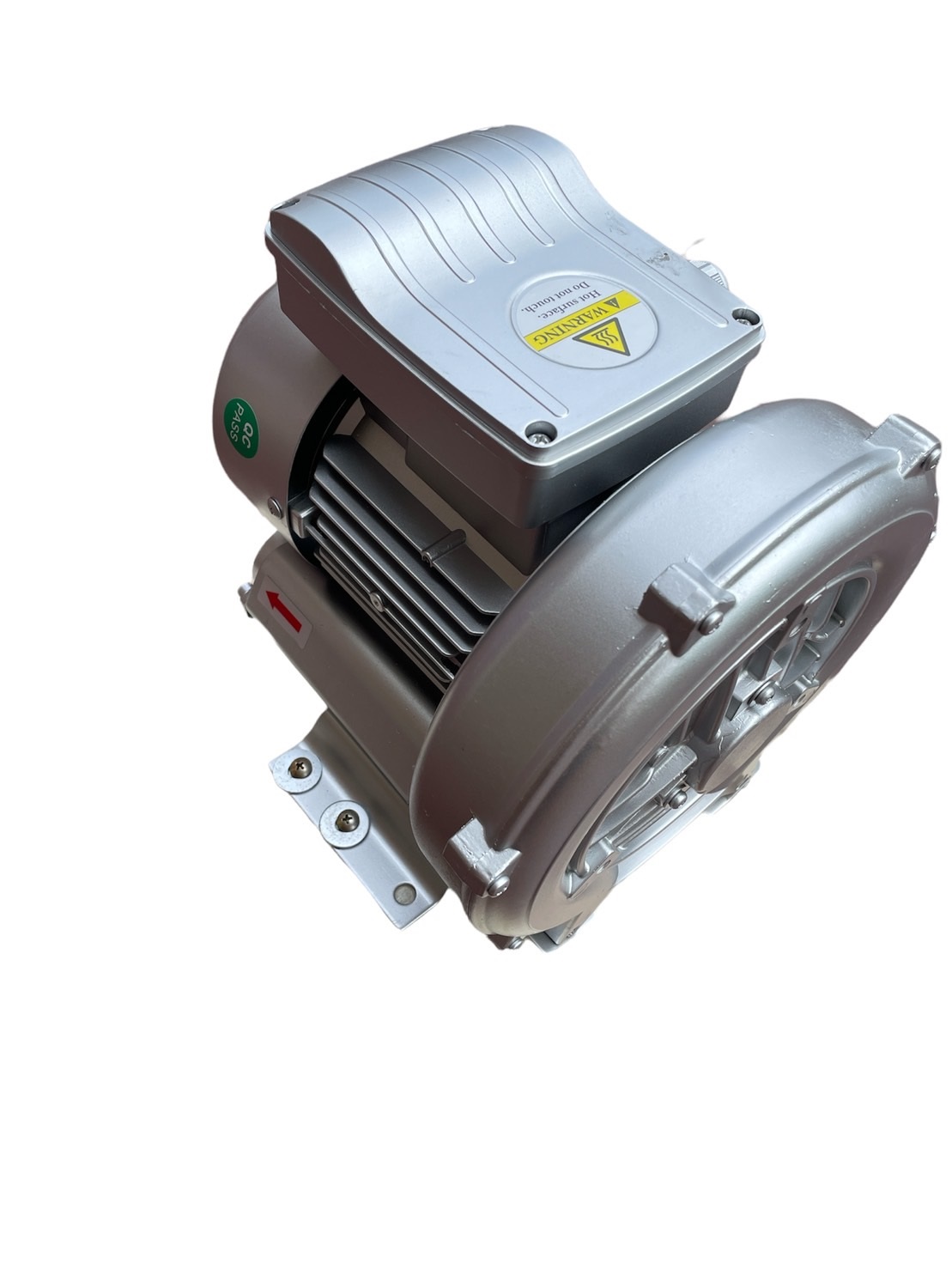 Air ring blower 340W(1/2 HP) ปั๊มอากาศแบบดูดหรือเป่าสำหรับงานกัดกร่อนสูงใช้งานทันตกรรม(Dental)หรือ ไบโอแก๊ส (Biogas)