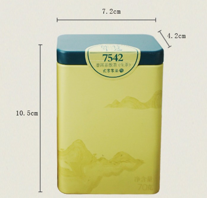 ชาผู่เอ๋อดิบต้าอี้ รุ่นเฉินเหนียน เท่อซ่วน TAETEA 7542 (70 g)
