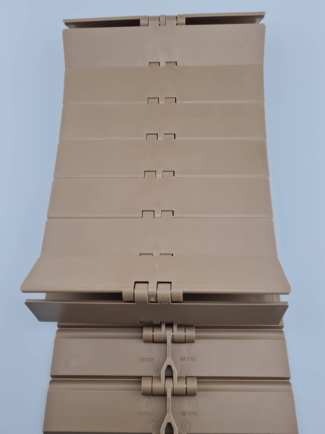 820-K750 Top chain สายพานลำเลียง(Conveyer) ขวดในโรงงานอุตสาหกรรมเป่าขวดหรือโรงงานผลิตน้ำ