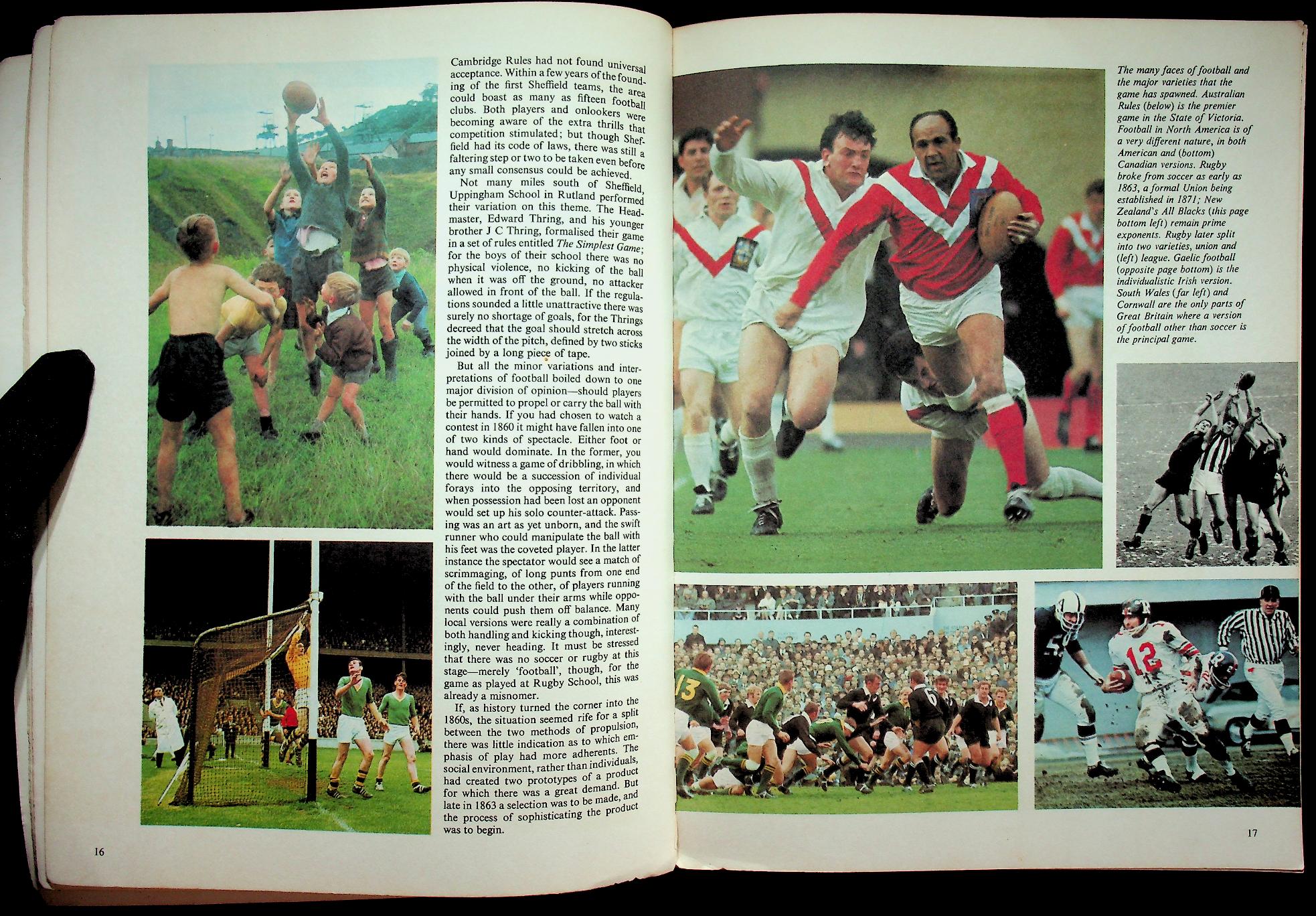 THE STORY OF FOOTBALL