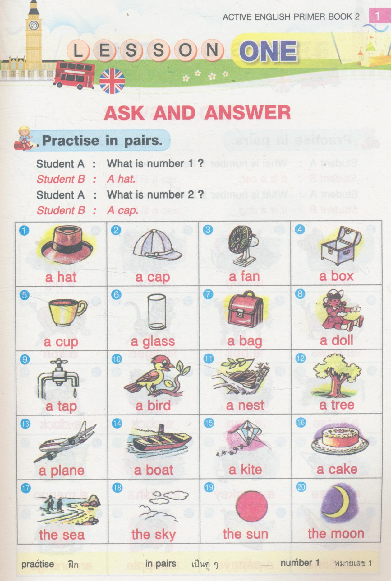ACTIVE ENGLISH PRIMER NEW EDITION BOOK 2 ป.2