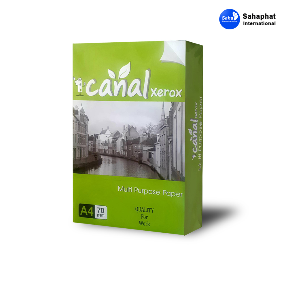 CANAL กระดาษa4 70 แกรม กระดาษถ่ายเอกสาร ขนาดเอ4 (500แผ่น/รีม)