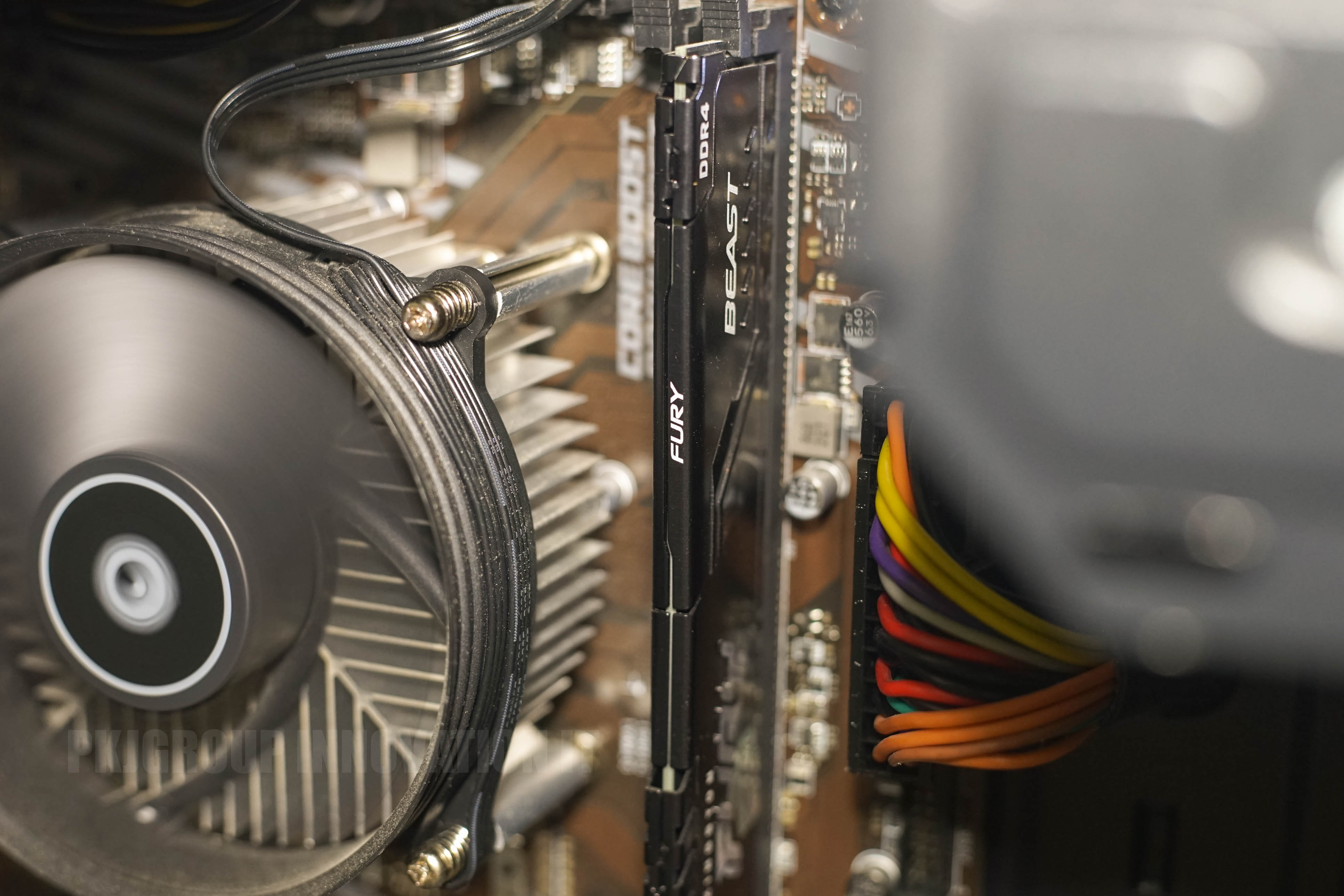 คอมประกอบมือสอง i3-10100F RAM 8GB SSD 240 GB POWER 550W