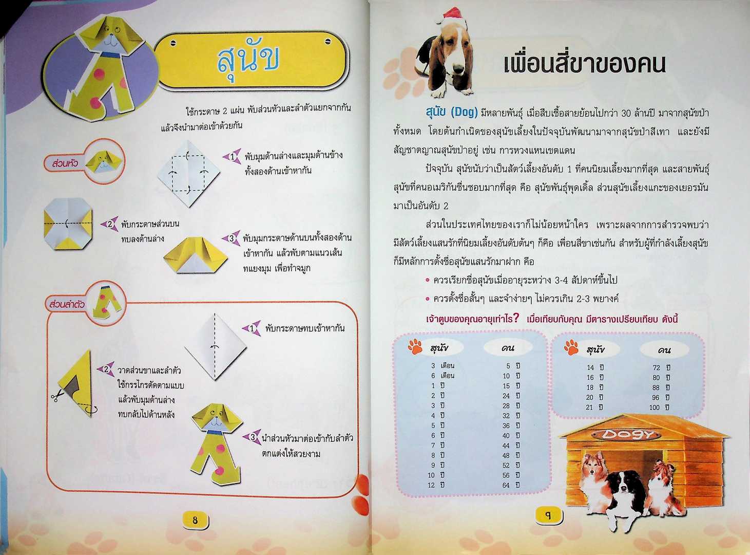กระดาษแปลงกาย สัตว์โลกหรรษา หนังสือเสริมการเรียนรู้ ชุด สร้างสรรค์งานพับกระดาษ