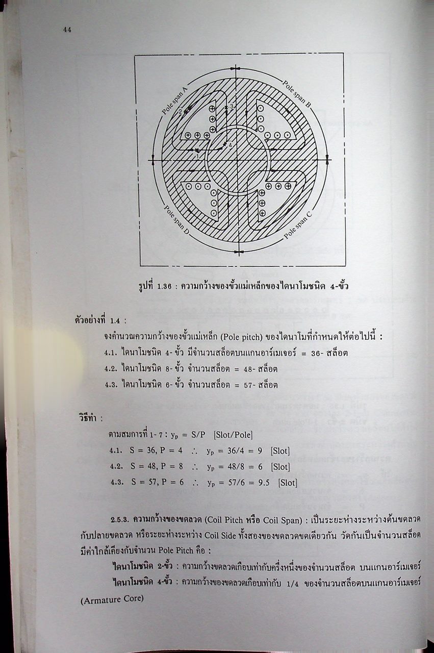เครื่องกลไฟฟ้า 1 ตอน 1 เครื่องกำเนิดไฟฟ้ากระแสตรง