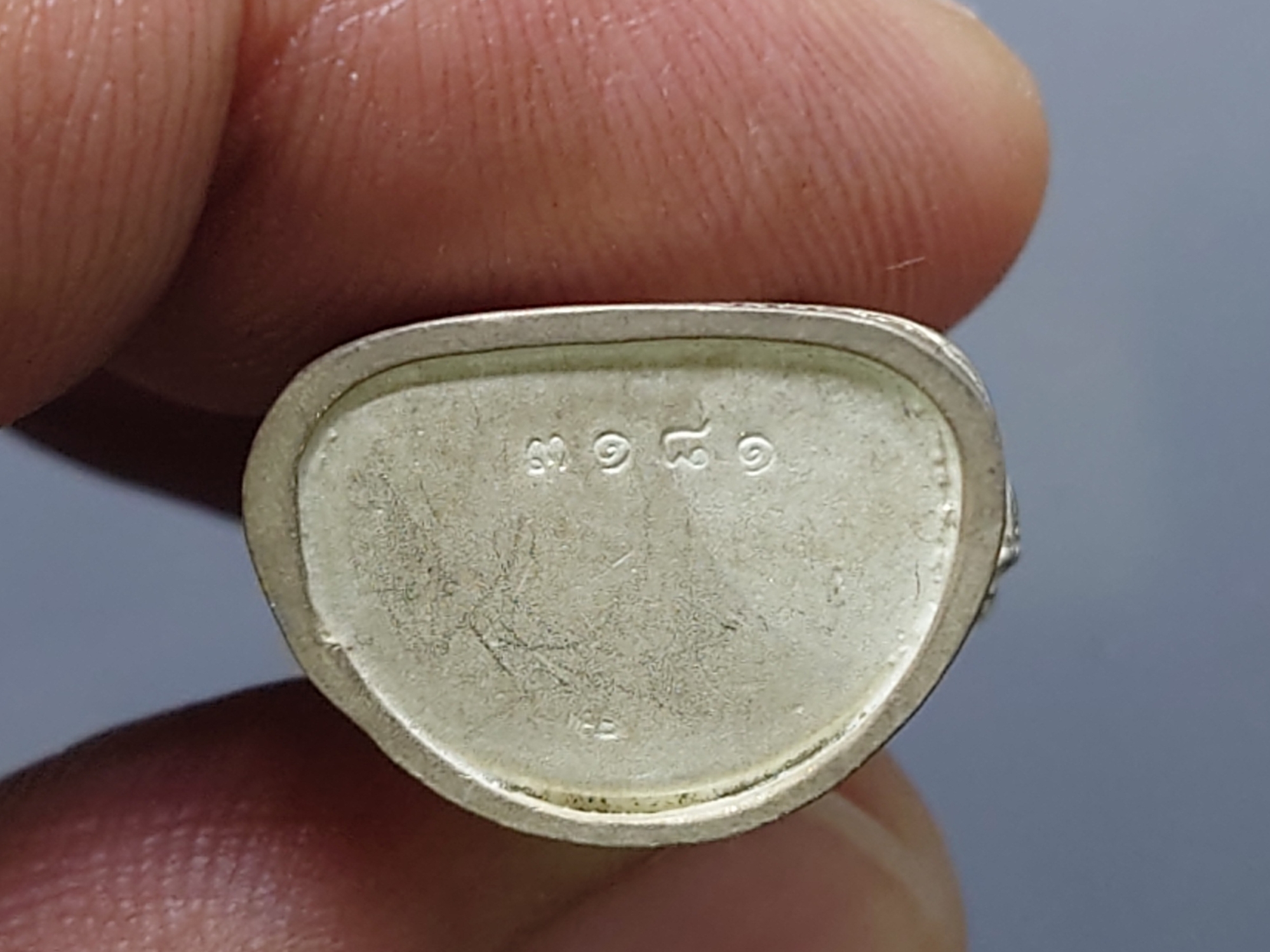 พระพิฆเนศ เทวสถานโบสถ์พราหมณ์ เนื้อเงิน 99.9% พิมพ์ใหญ่ ปี2539 พร้อมกล่องเดิม