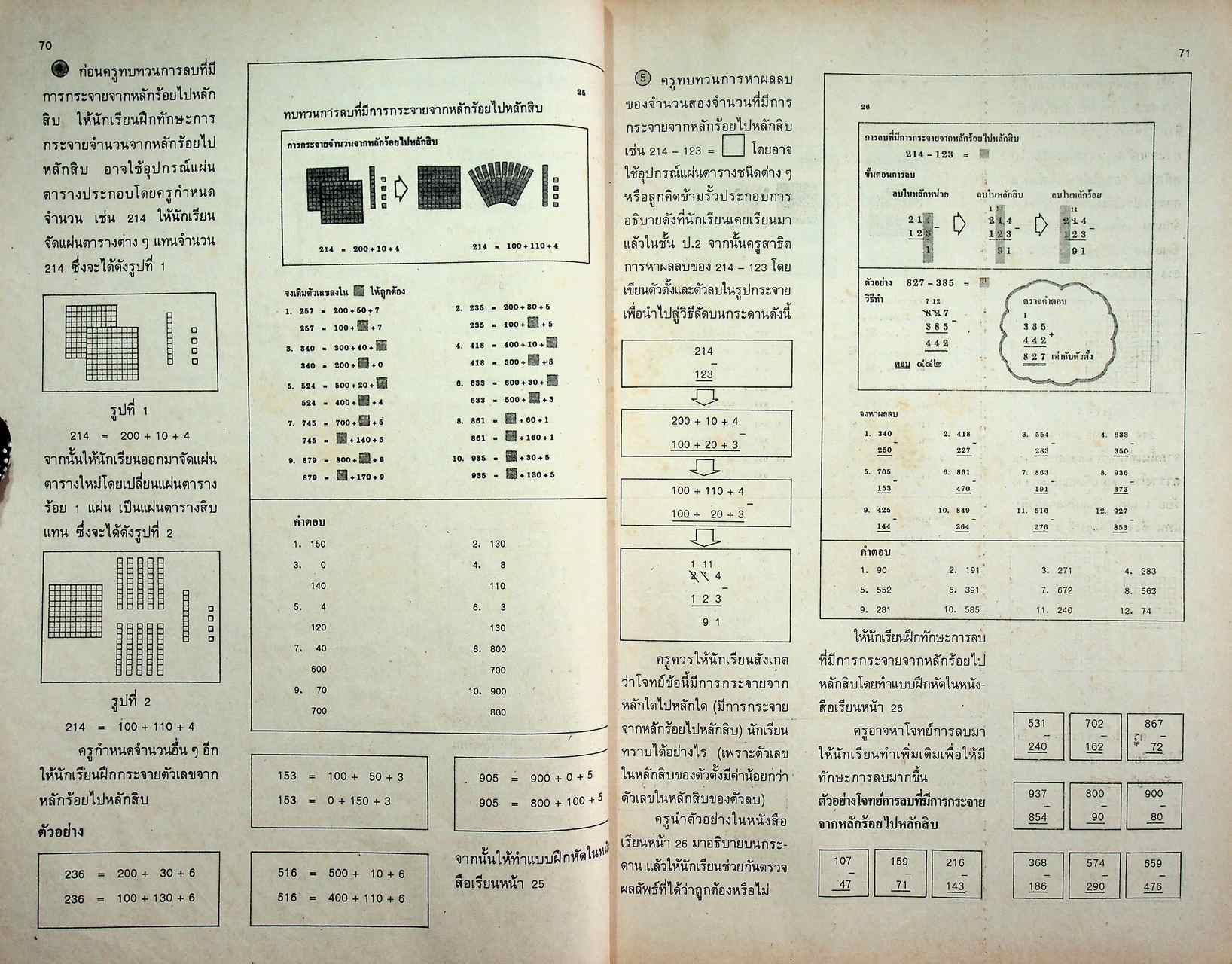 คู่มือครู [ครบชุด 6 เล่ม] คณิตศาสตร์ ชั้นประถมศึกษาปีที่ 1-6 หลักสูตรประถมศึกษา พุทธศักราช 2521