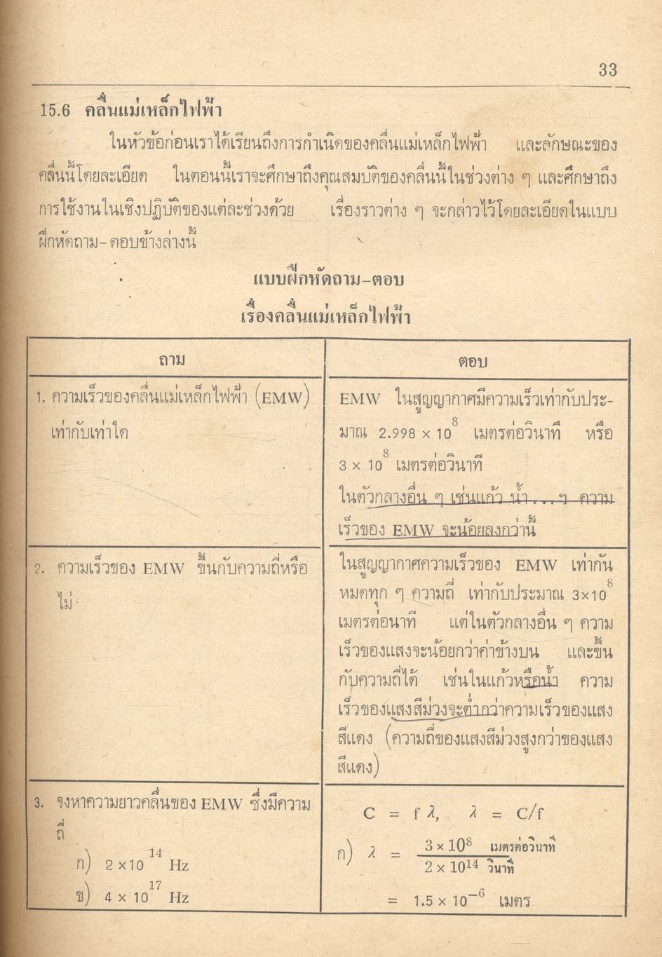 คู่มือ ฟิสิกส์แผนใหม่ (เล่ม 4) คลื่นแม่เหล็กไฟฟ้า อะตอม และ นิวเคลียส ว.544
