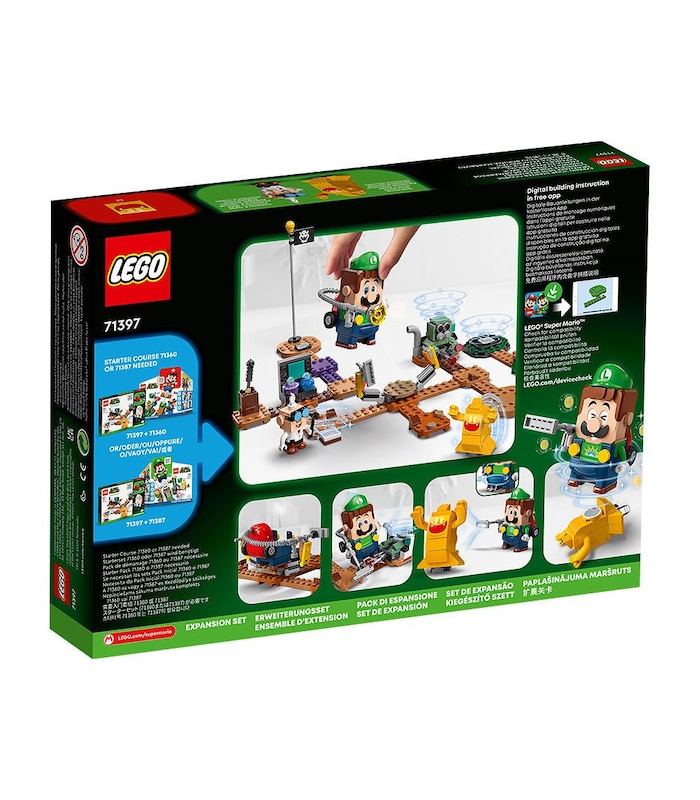 **MTS Toys**เลโก้ Lego 71397 Super Mario : Luigi’s Mansion Lab and Poltergust Expansion Set
