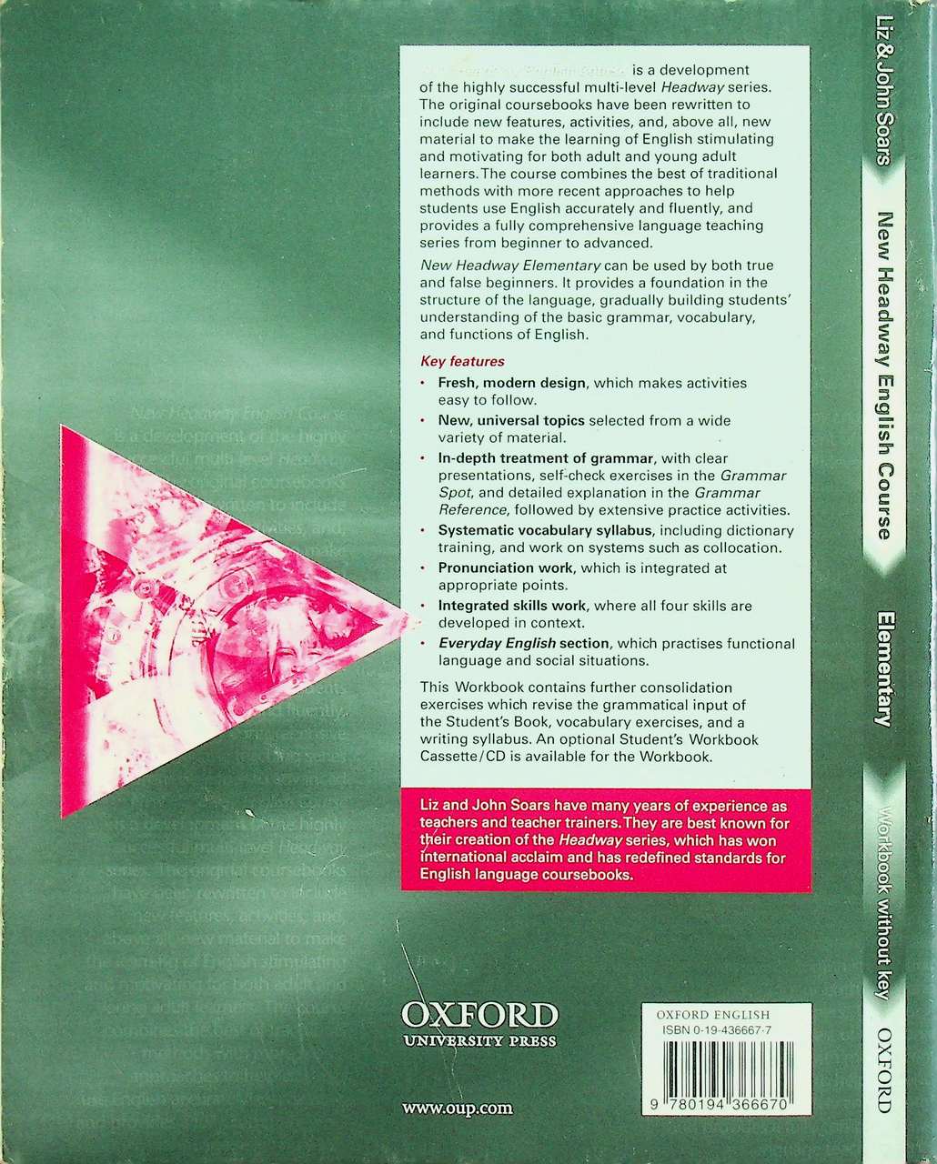 New Headway English Course Elementary Workbook without key