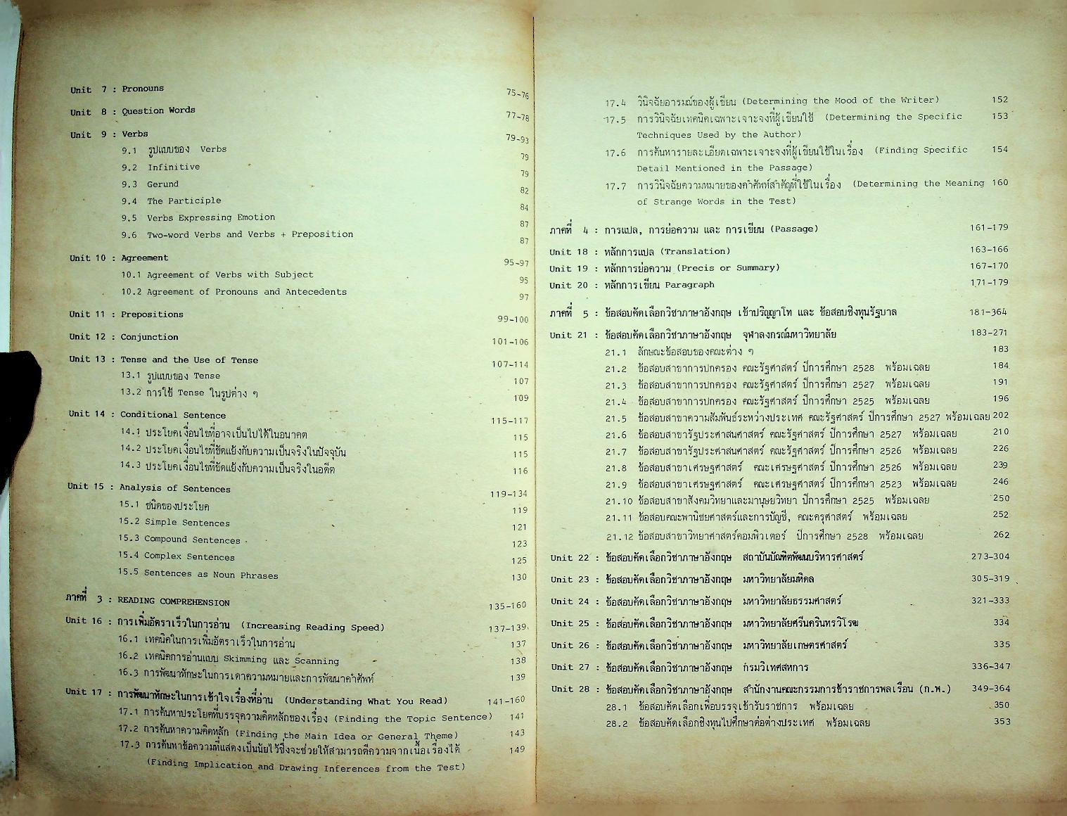 ภาษาอังกฤษปริญญาโท