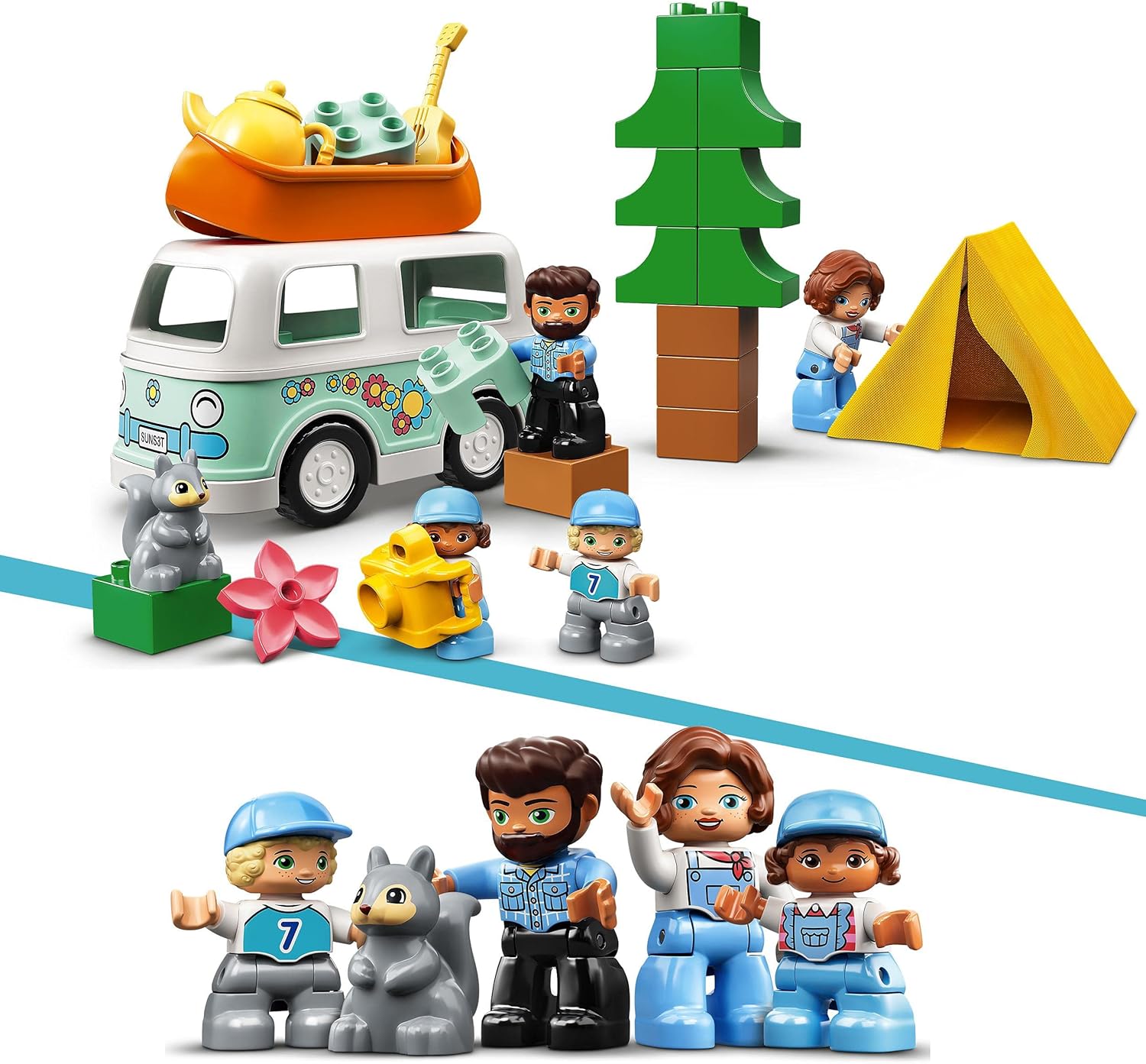 **MTS Toys**เลโก้ Lego 10946 Duplo : Family Camping Van Adventure