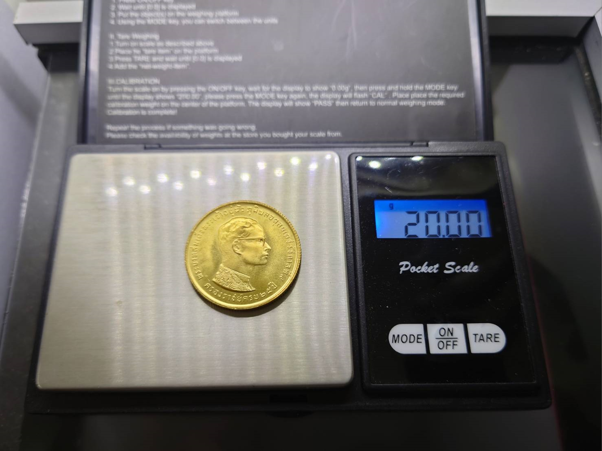 ชุด 2 เหรียญ เหรียญทองคำที่ระลึก ร9 ครองราช 25 ปี 2514 (หน้าเหรียญ 400-800 น้ำหนักทองรวม 2 บาท )