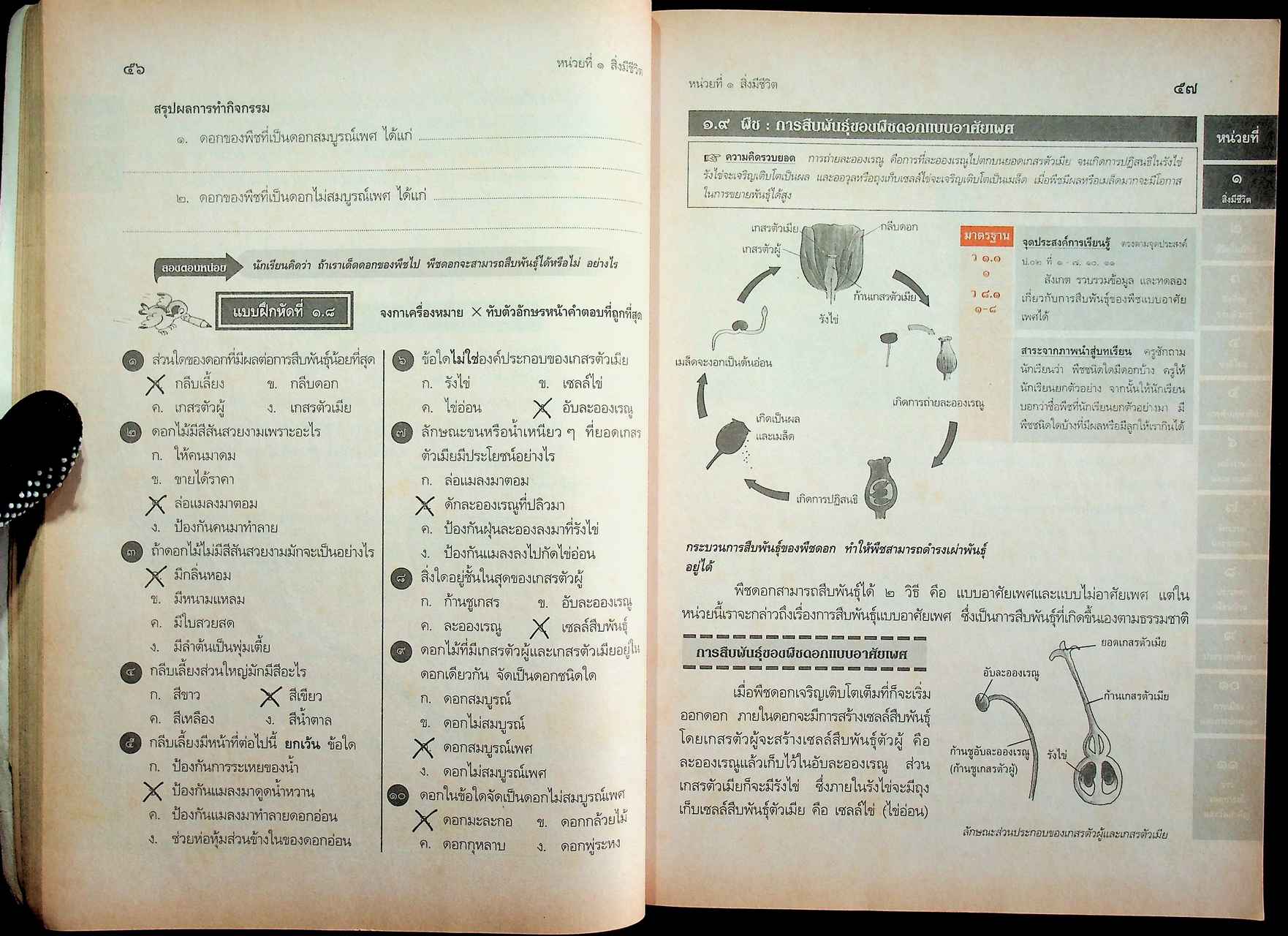 เฉลย สำหรับผู้สอน แนวหน้า กลุ่มสร้างเสริมประสบการณ์ชีวิต สปช. ๖ ชั้นประถมศึกษาปีที่ ๖