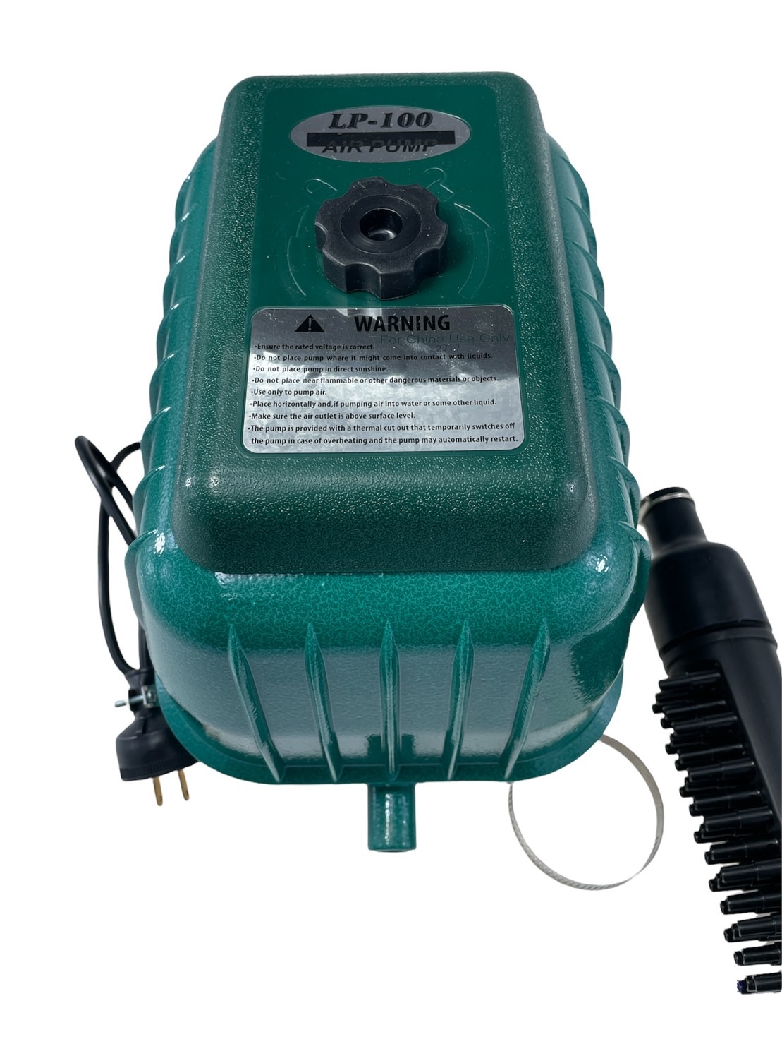 ปั๊มลมบ่อปลา RESUN LP100 Low Noise Air เครื่องเติมอากาศแอร์ปั๊มแรงลม 150 ลิตร/นาที ของแท้จากบริษัทรีซัน