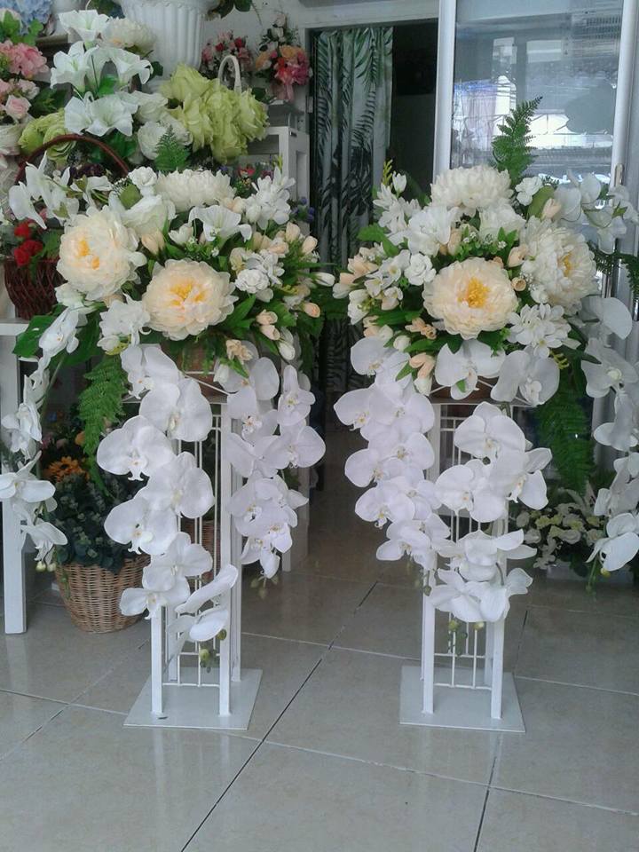 ดอกไม้ประดิษฐ์ ตกแต่งสถานที่