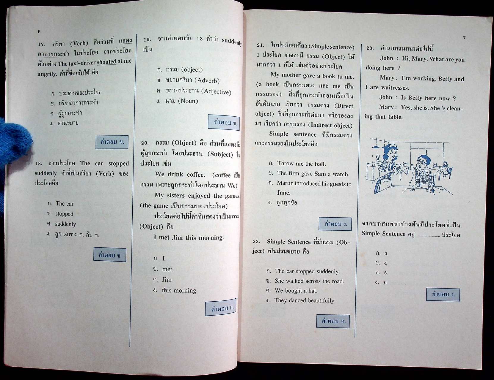 PROGRAMMED TEXTBOOK แบบเรียนสำเร็จรูป ม.ต้น วิชาภาษาอังกฤษ (เลือก) เล่ม 2 ภาษาอังกฤษ 1