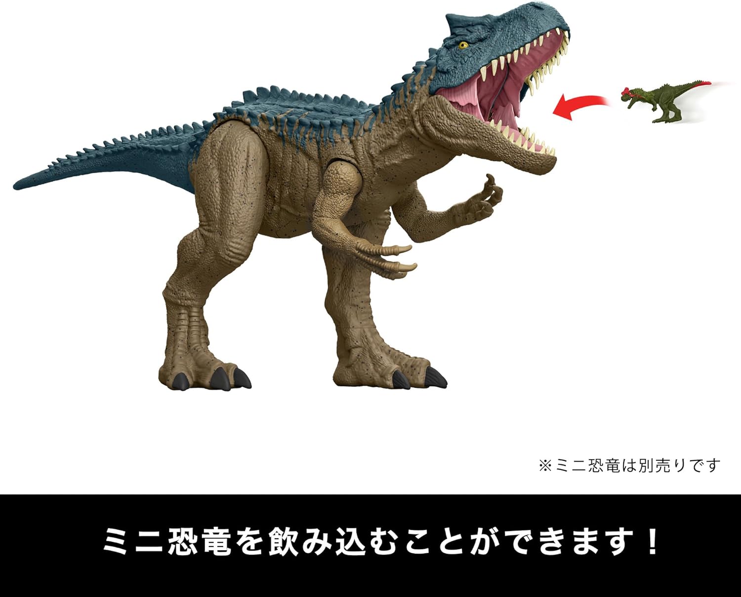 **MTS Toys**Mattel Jurassic World Super Colossal : HRX53 Allosaurus [ความยาวจากหัวถึงหาง 98 ซ.ม.]