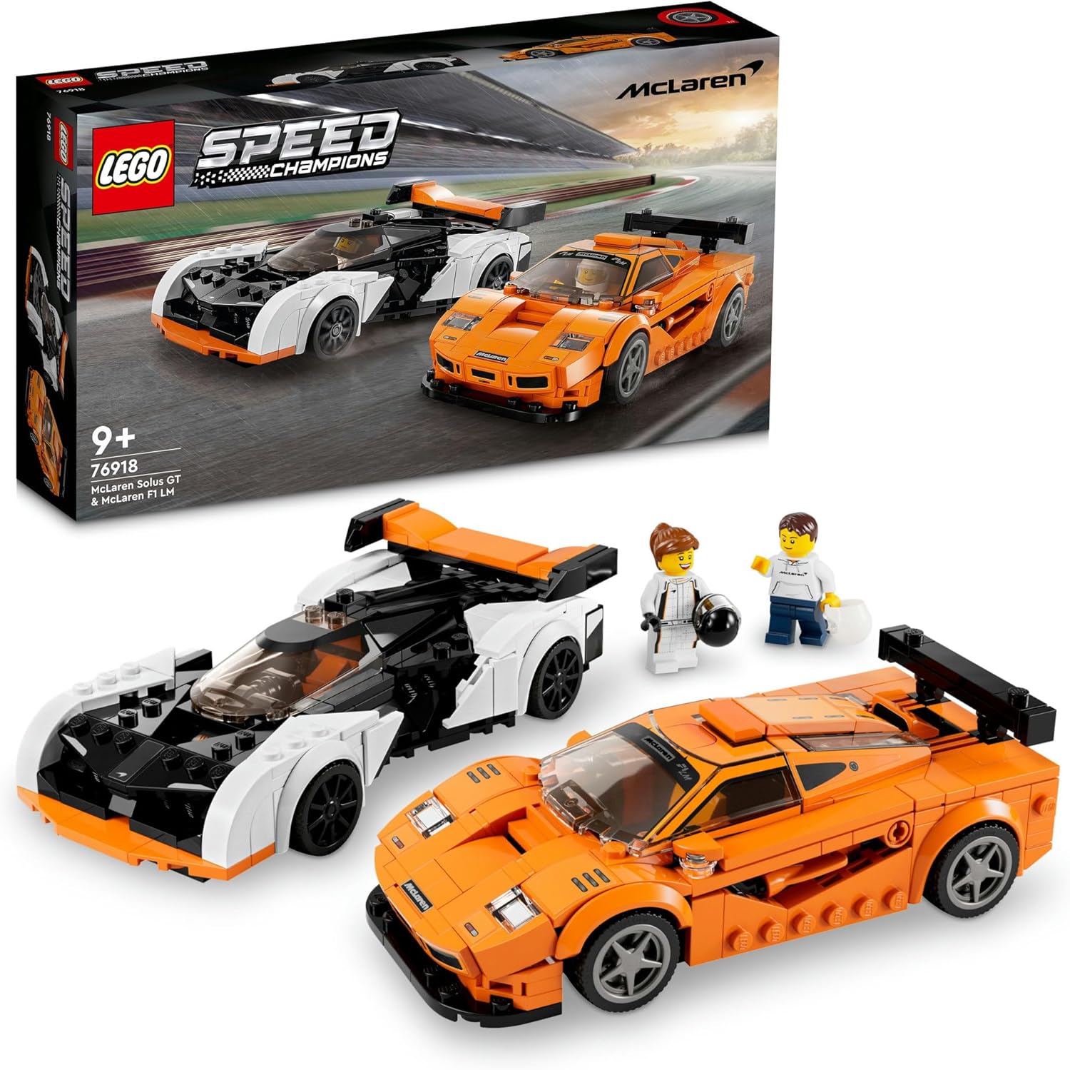 **MTS Toys**เลโก้ Lego 76918 Speed Champions : McLaren Solus GT & McLaren F1 LM