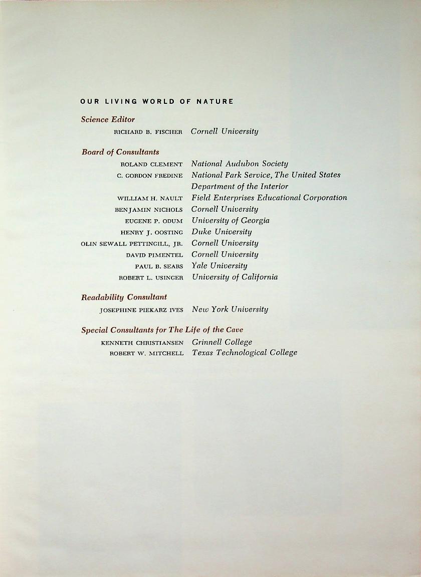 The Life of the Cave