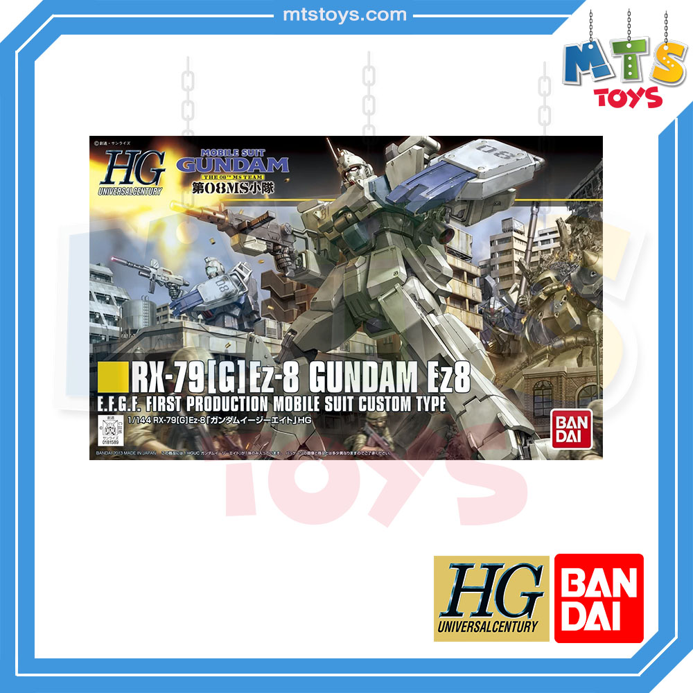 **MTS Toys**กันดั้ม HGUC 1/144 Gundam : RX-79[G]Ez8 Gundam Ez8