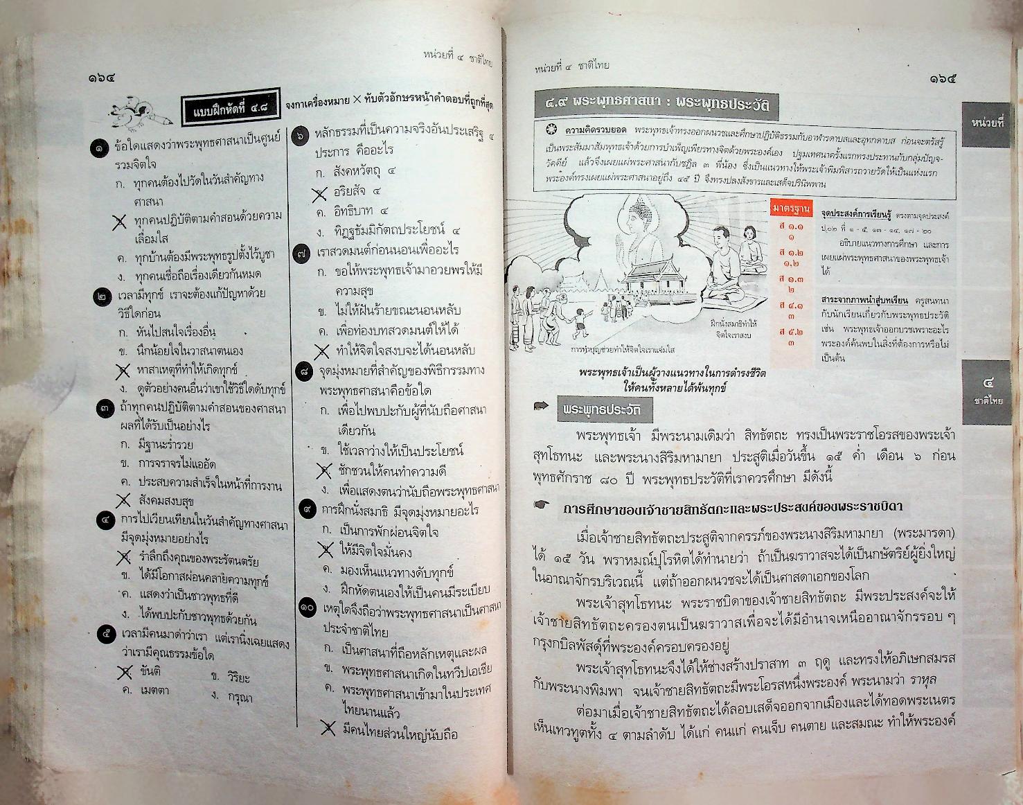 เฉลย สำหรับผู้สอน แนวหน้า กลุ่มสร้างเสริมประสบการณ์ชีวิต สปช.๔ ชั้นประถมศึกษาปีที่ ๔