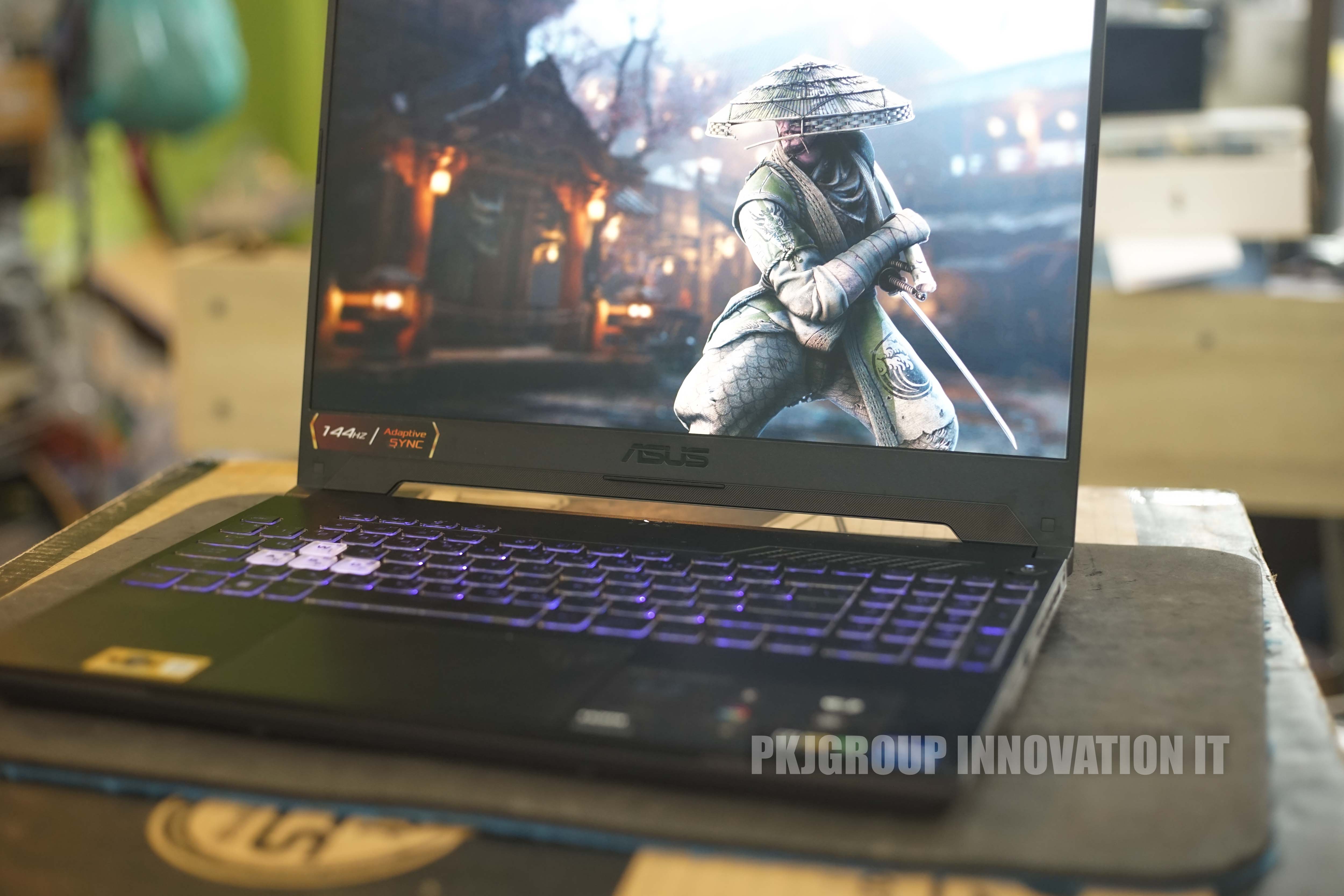 โน๊ตบุ๊คเล่นเกมมือสอง Asus Tuf FX507ZC4-HN002W i7-12700H RAM 16 GB SSD 512GB RTX3050 15.6" 144Hz (เครื่อง 2)