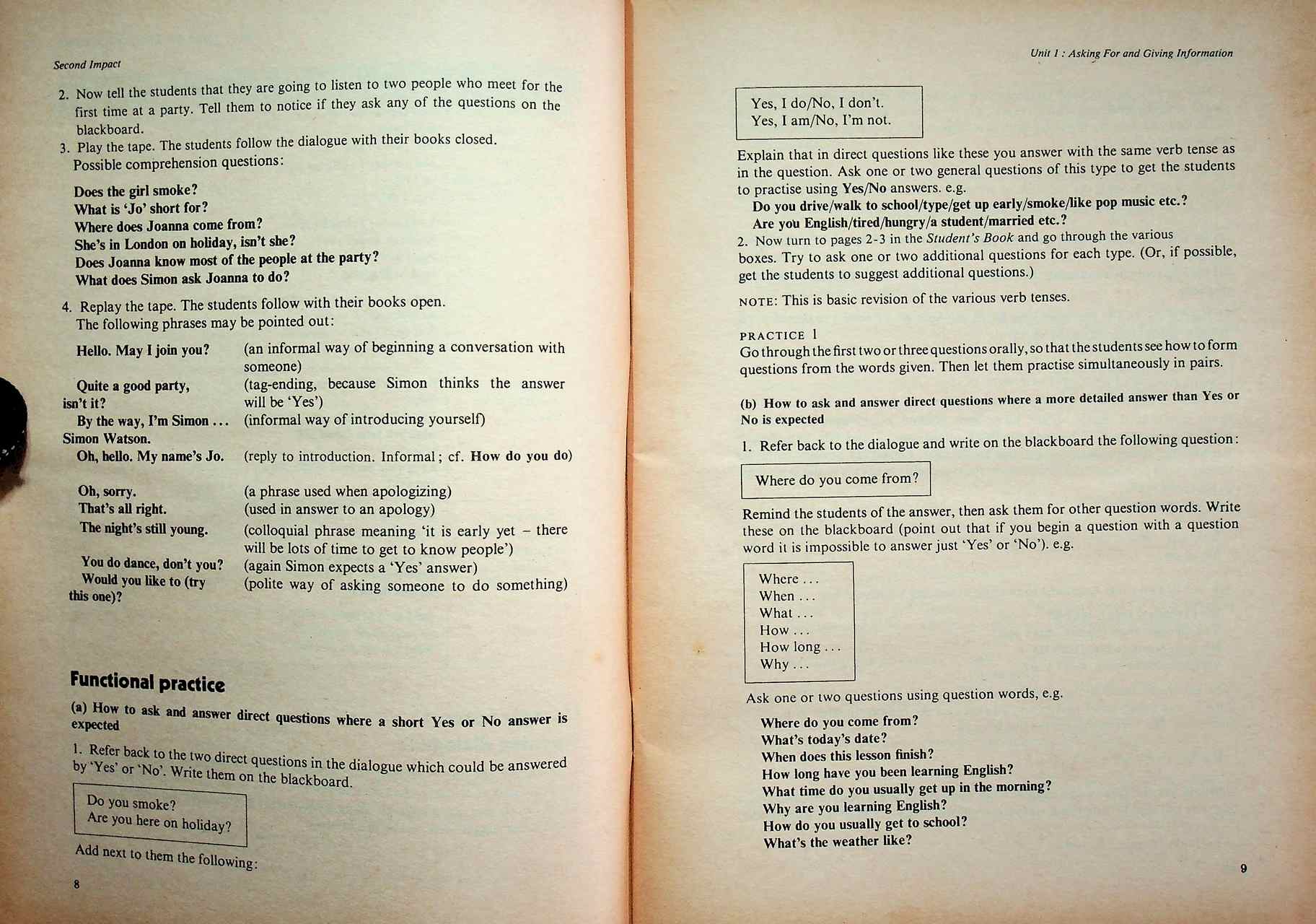 คู่มือครูภาษาอังกฤษ SECOND IMPACT รายวิชา อ ๖๖๒ การฟัง-พูด ๒ ชั้นมัธยมศึกษาปีที่ ๖ (ม.๖)
