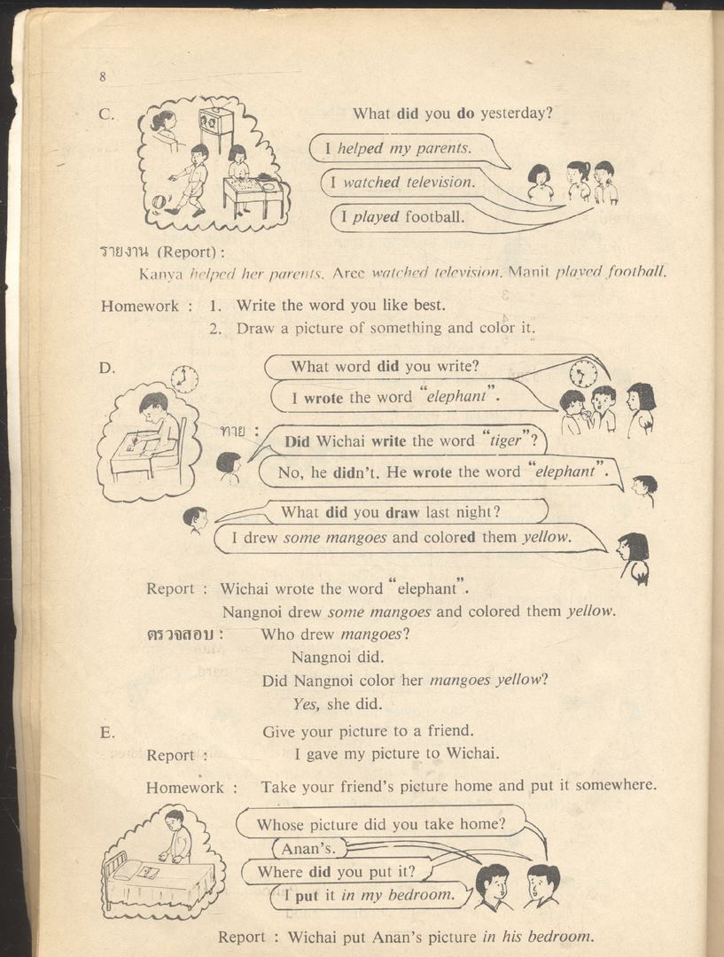 หนังสือเรียนภาษาอังกฤษ ENGLISH IS FUN BOOK 2 ชั้นประถมศึกษาปีที่ 6