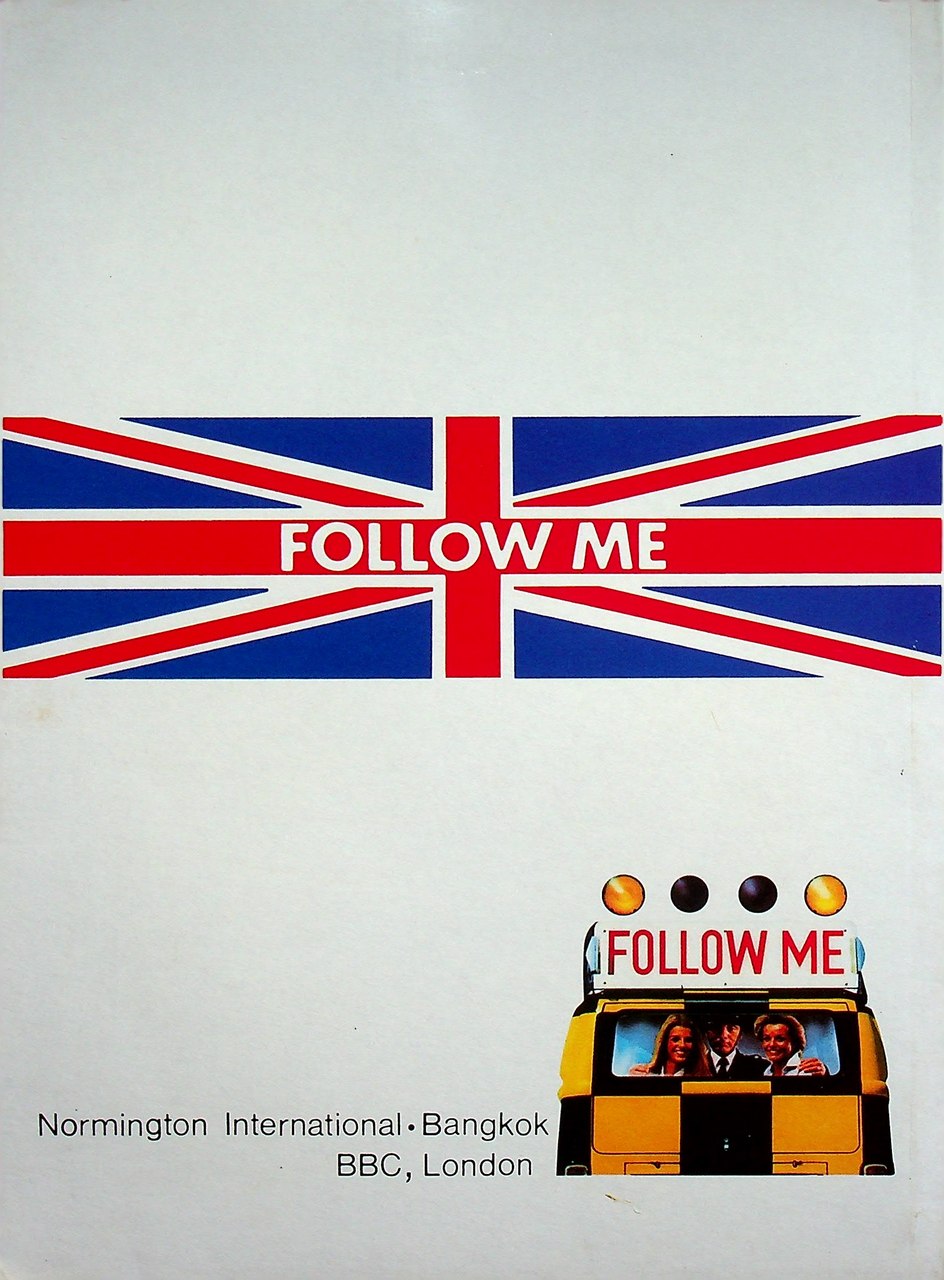 Follow Me BOOK 1-2-3-4 ภาษาอังกฤษหลักสูตรการสื่อความหมายทางภาษา (ครบชุด 4 เล่ม) ไม่มีม้วนเทป