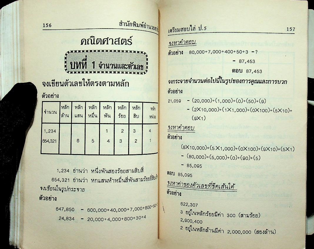เตรียมสอบไล่ ชั้นประถมปีที่ 5