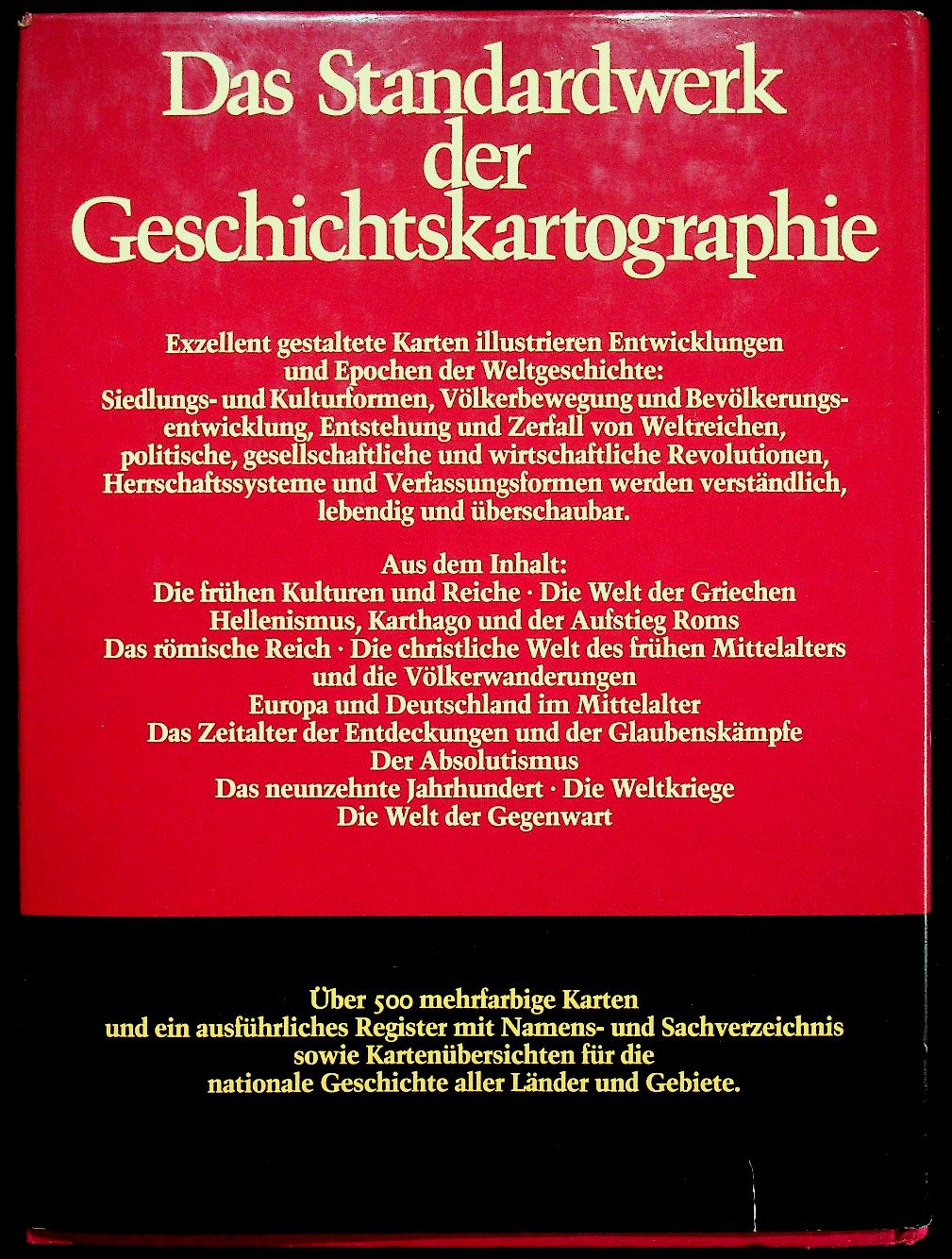 Großer Atlas zur Weltgeschichte (ฉบับภาษาเยอรมัน)