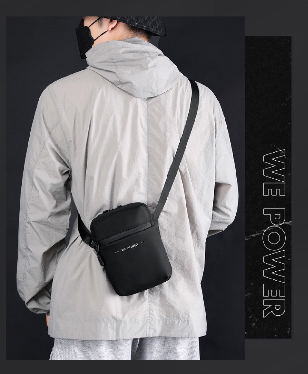 🇹🇭 349 ไทยแลนด์ แทคติคอล สะพายเล็ก We Power #2112