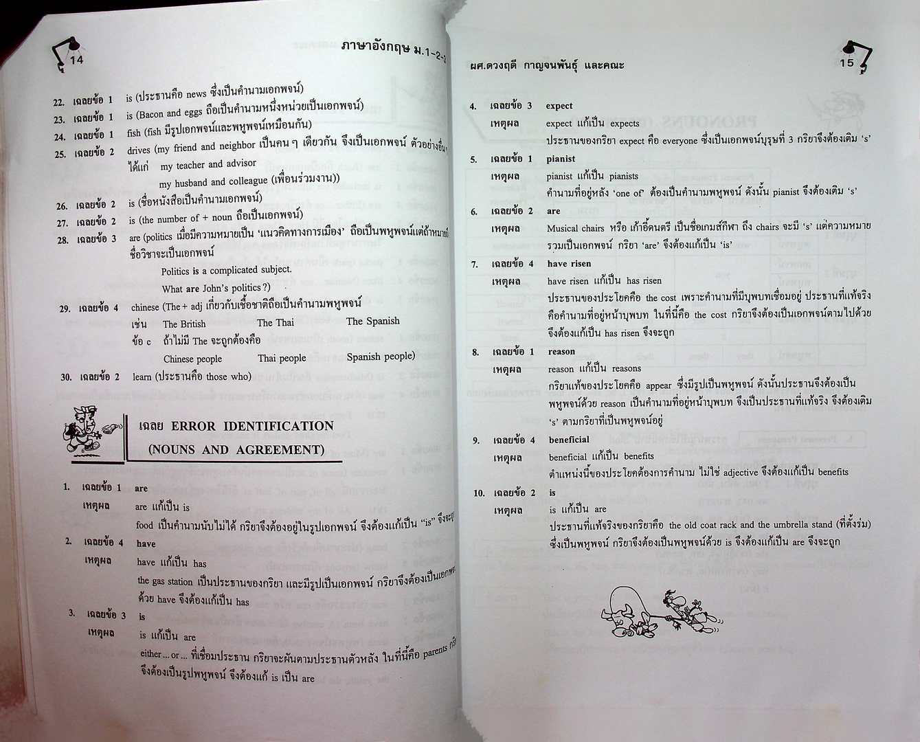 คู่มือเตรียมสอบ ม.1-2-3 Basic English Grammar หลักสูตร 51