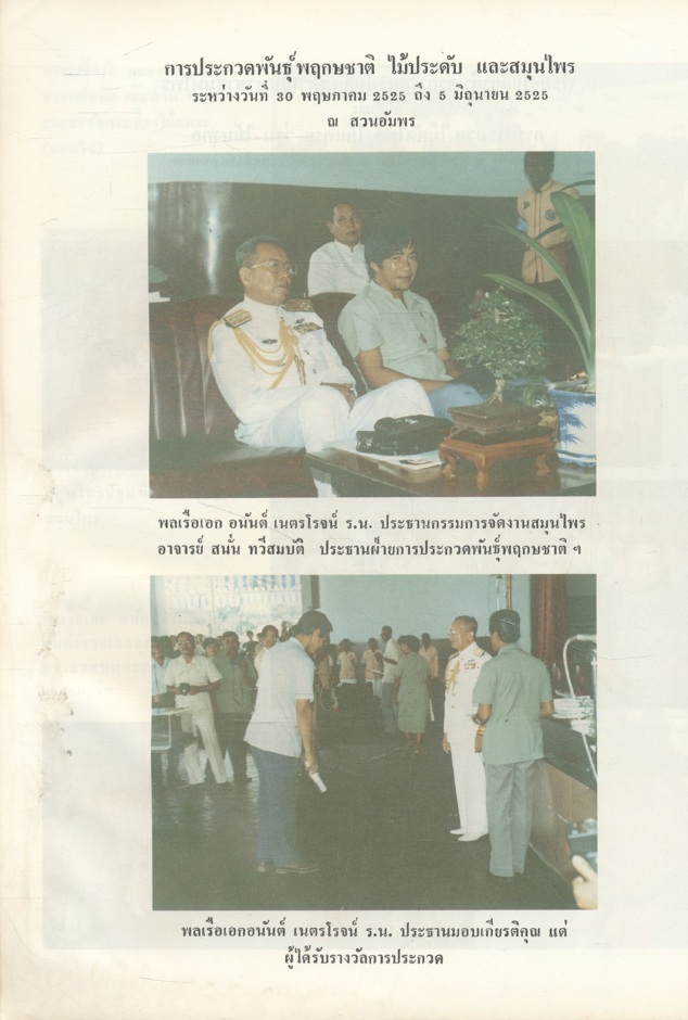 รวมเรื่องราวต่างๆ เกี่ยวกับ โครงการตามพระราชดำริสวนป่าสมุนไพร คำบรรยายในการอบรมหลักสูตรพิเศษ ประสบการณ์ในการใช้สมุนไพร