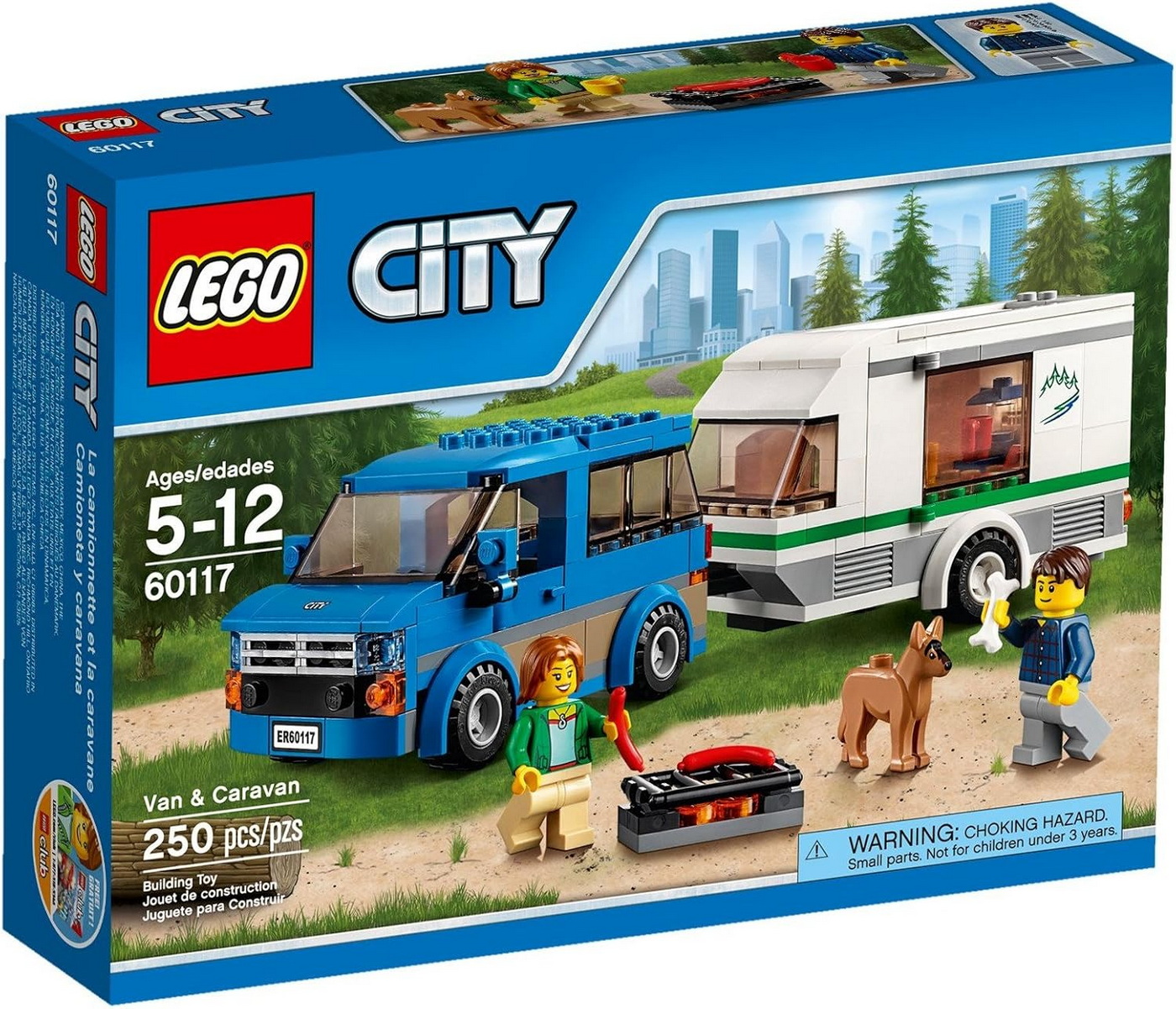 **MTS Toys**เลโก้ Lego 60117 City : Van & Caravan