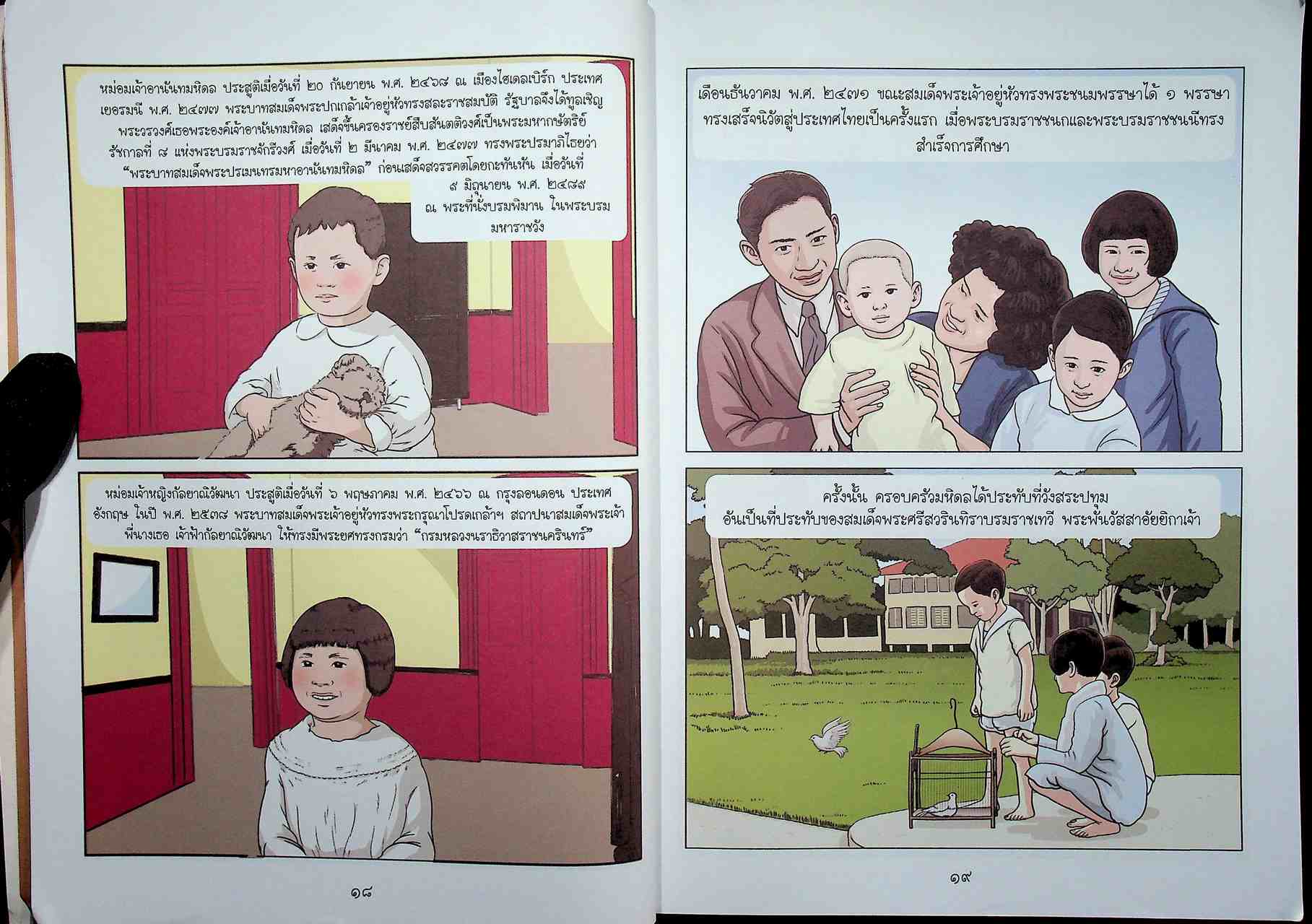 การ์ตูนฉบับเยาวชน ชุด สดุดีมหาราชา เทิดไท้องค์ราชัน รัชกาลที่ ๙