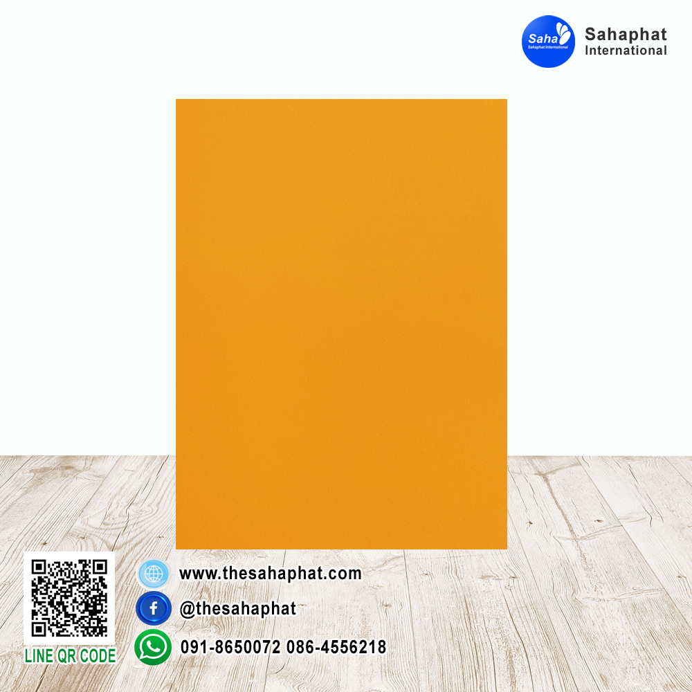 ปกเอ4 สีพื้น No.16 A4 หนา 180 แกรม บรรจุ 50 แผ่น