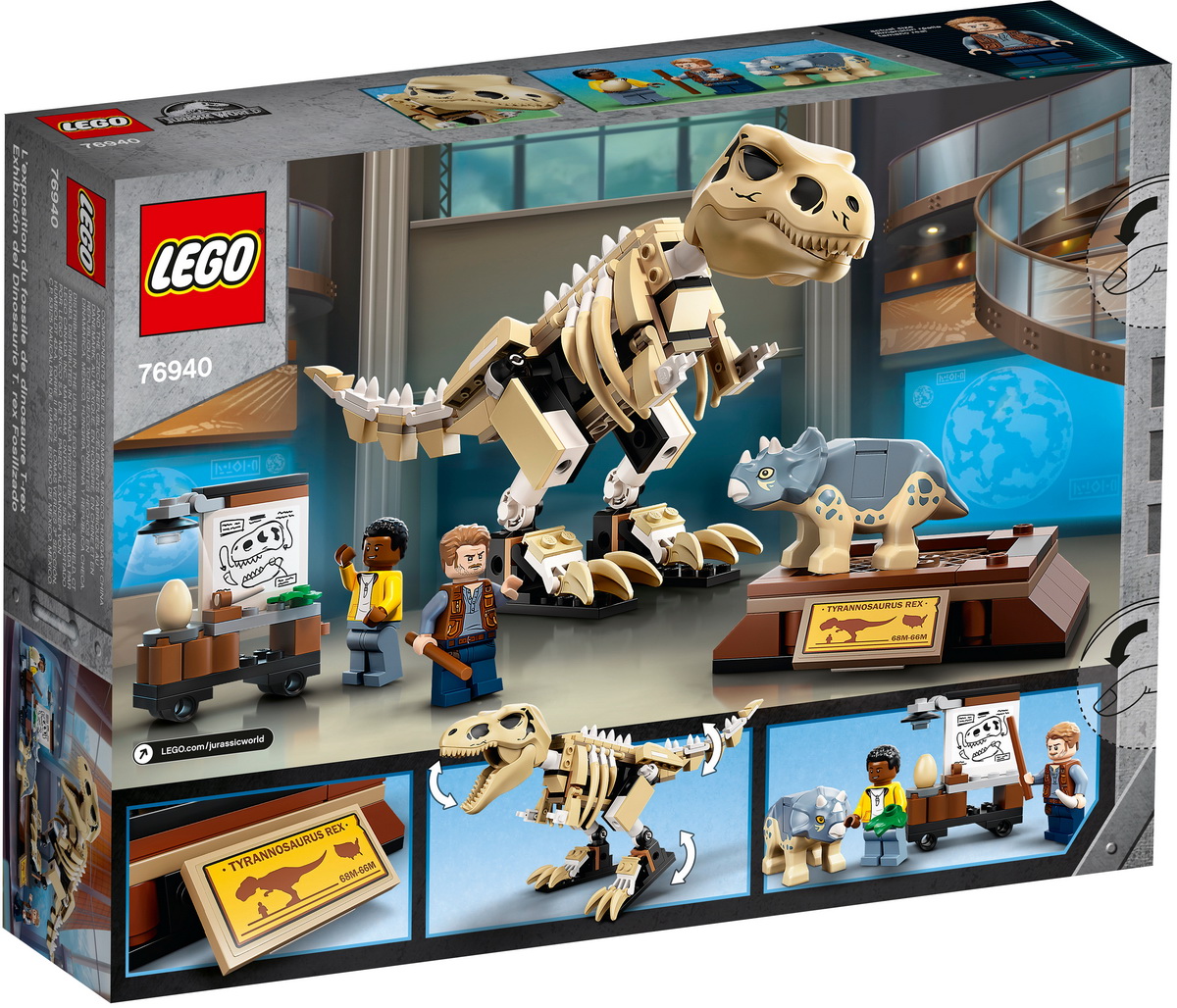 **MTS Toys**เลโก้เ Lego 76940 Jurassic World : T. rex Dinosaur Fossil Exhibition