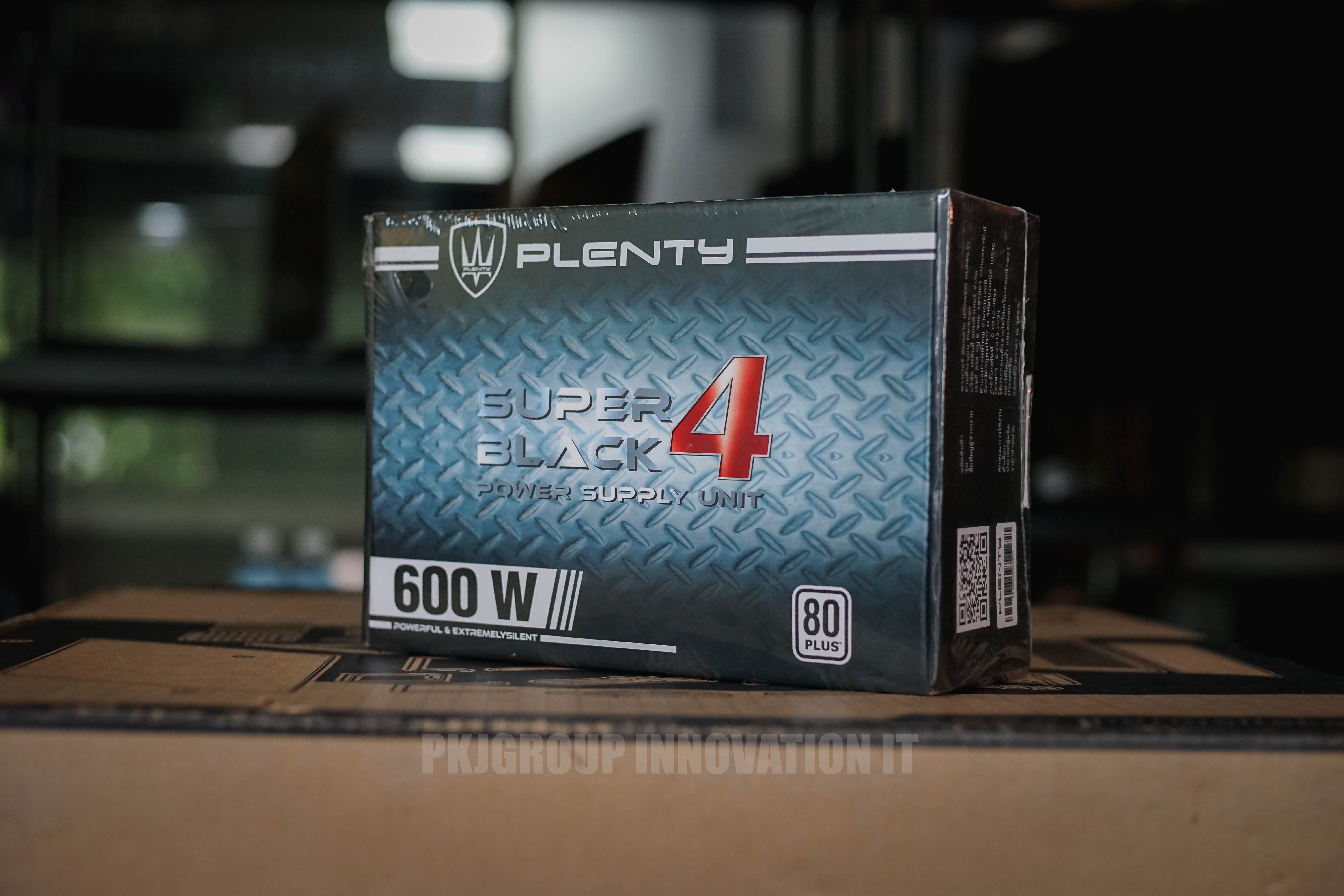 PC Power Plenty Super Black 4 600W